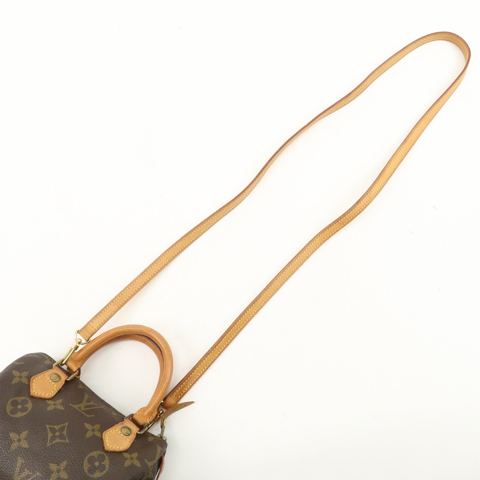 Louis Vuitton Monogram Mini Speedy 
Strap M41534 J00145 Used