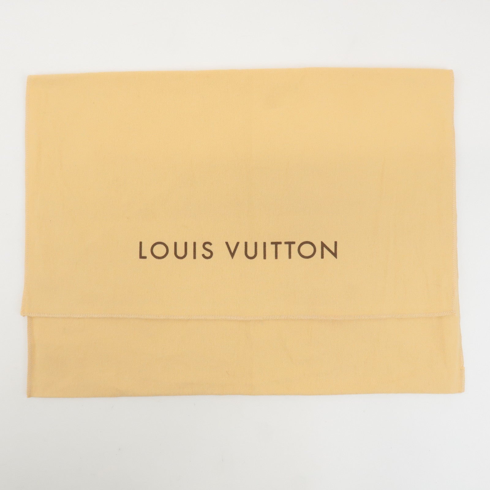 Louis Vuitton Set of 10 Storage Bag Dust Bag Flap Type Beige