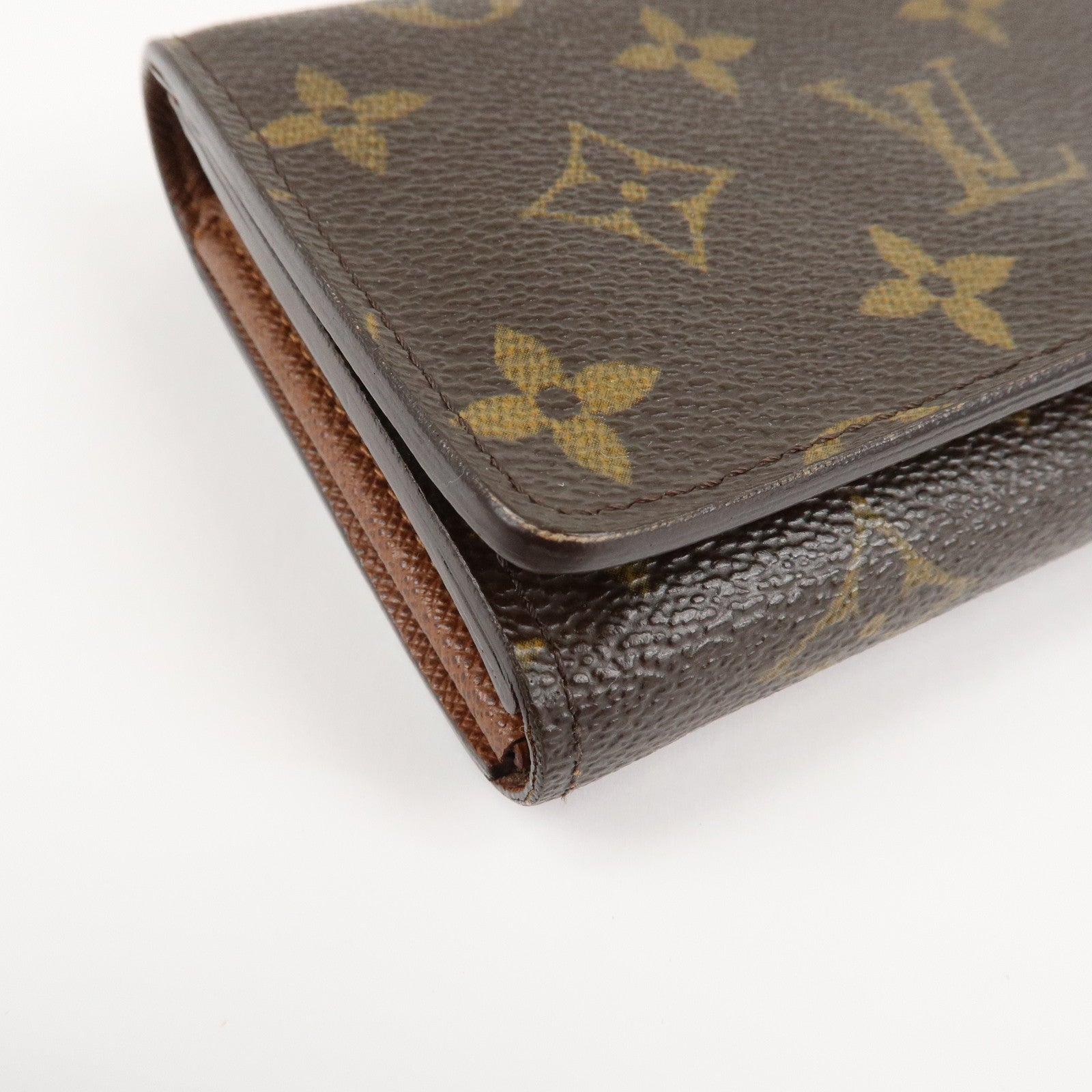 Louis Vuitton Monogram Porte Monnaie Billets Tresor Wallet M61730