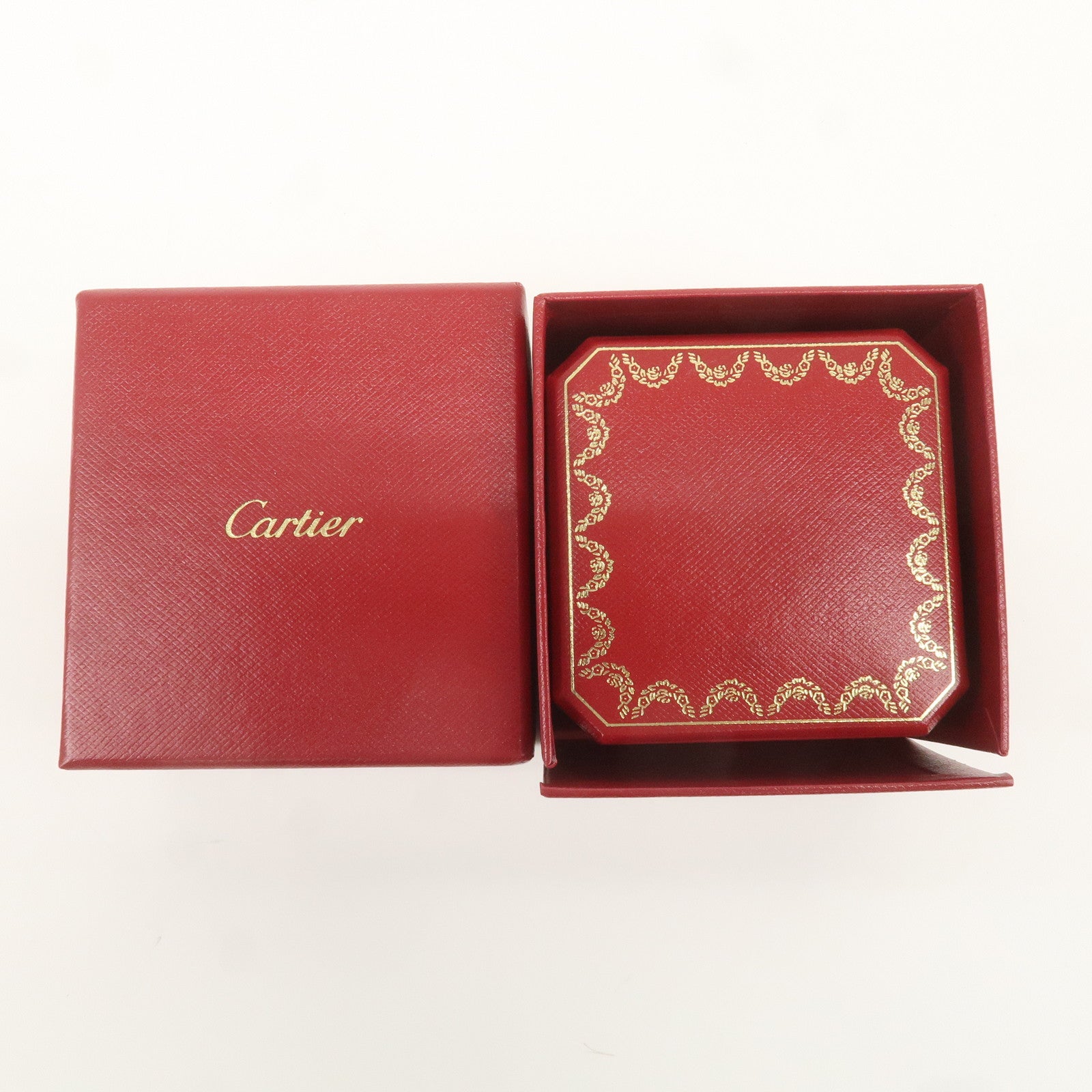 Cartier Set of 2 Ring Box Display Box Jewelry Box For Ring