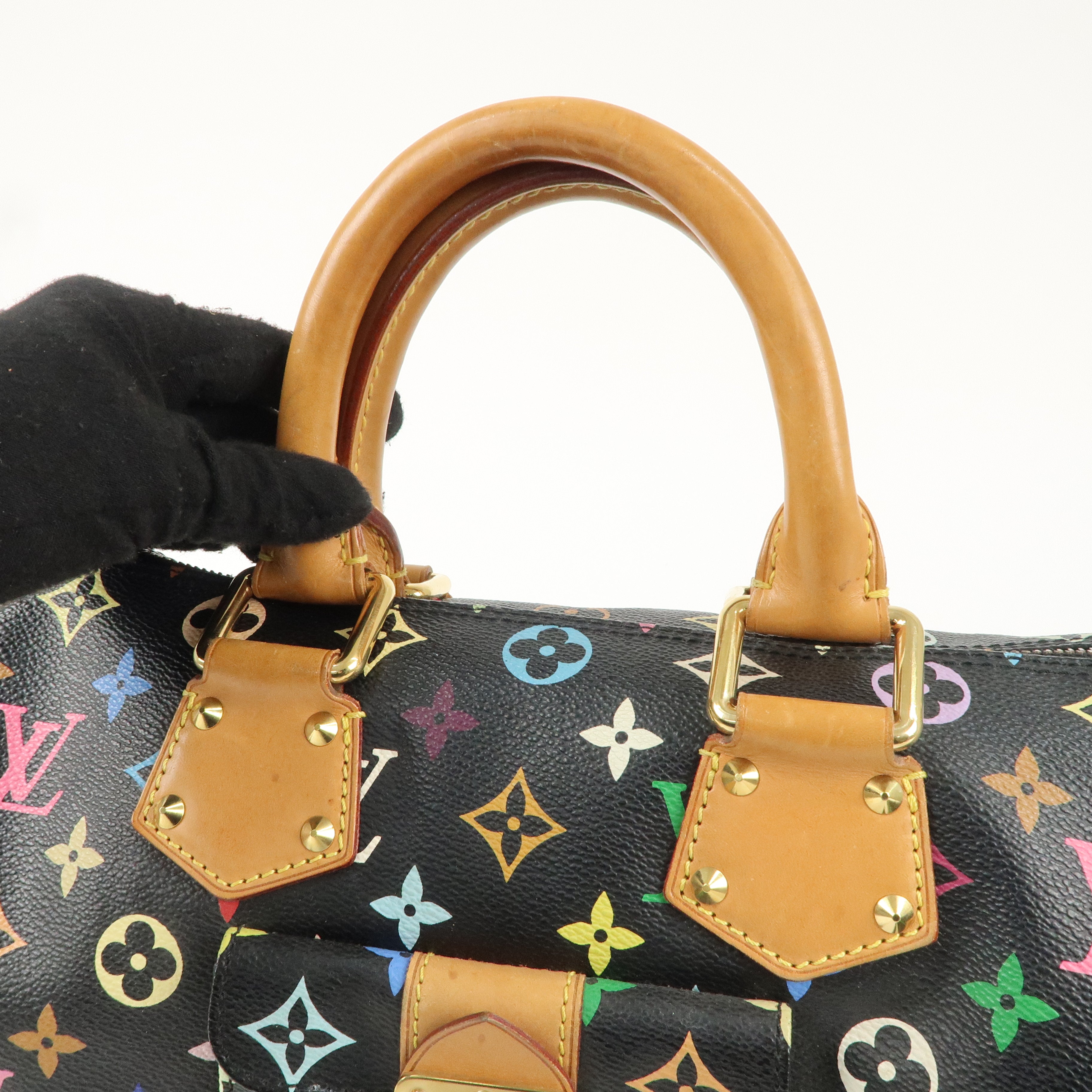 Louis Vuitton Monogram Multi Color Speedy 30 Hand Bag M92642