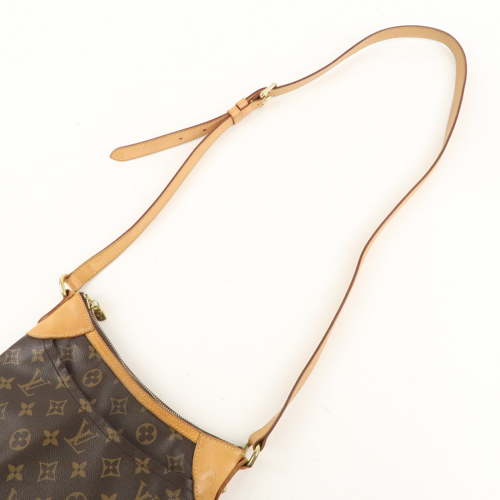 Louis Vuitton Monogram Odeon PM Shoulder Bag Brown M56390