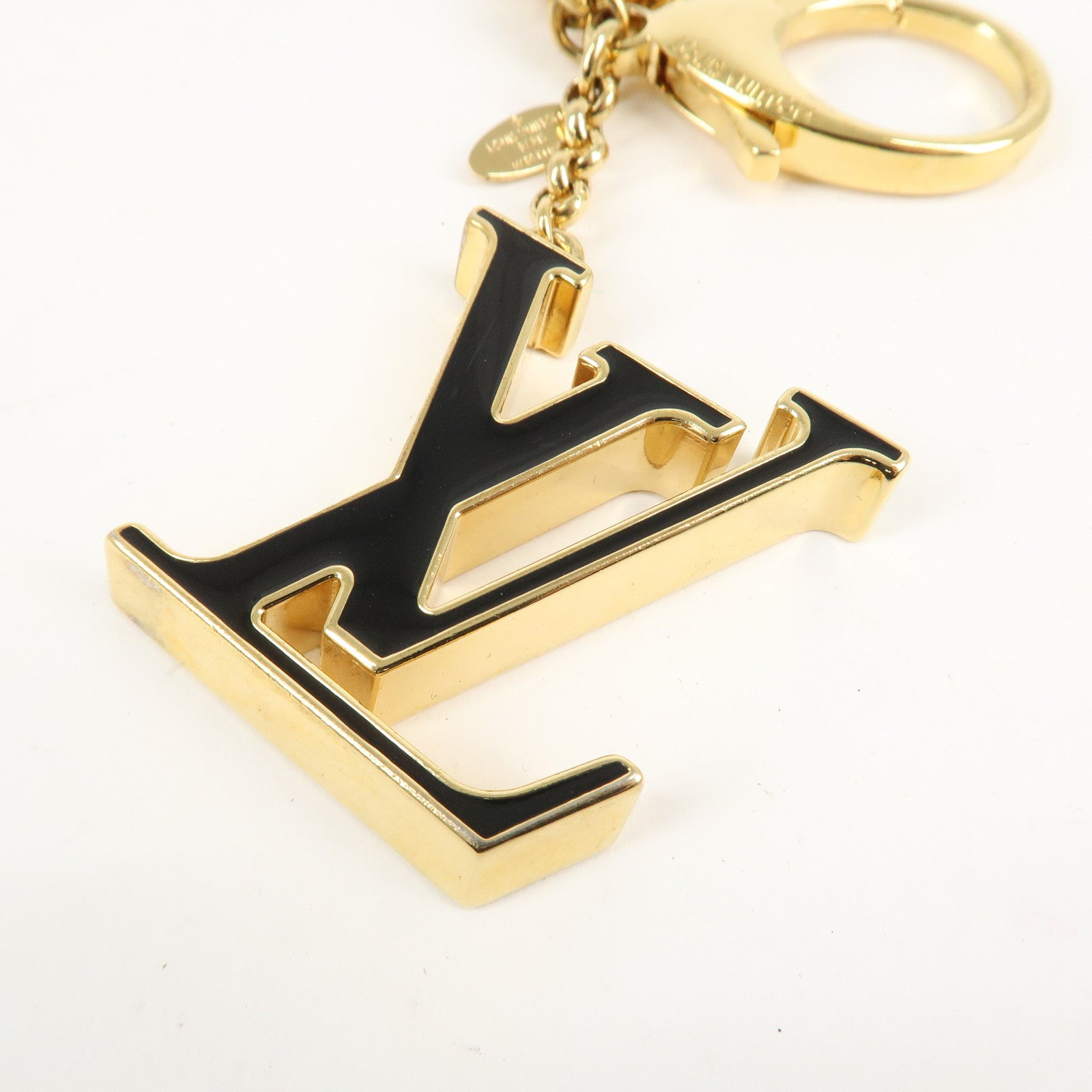 Louis Vuitton Fleur de Monogram Key Chain Bag Charm M67119 Used