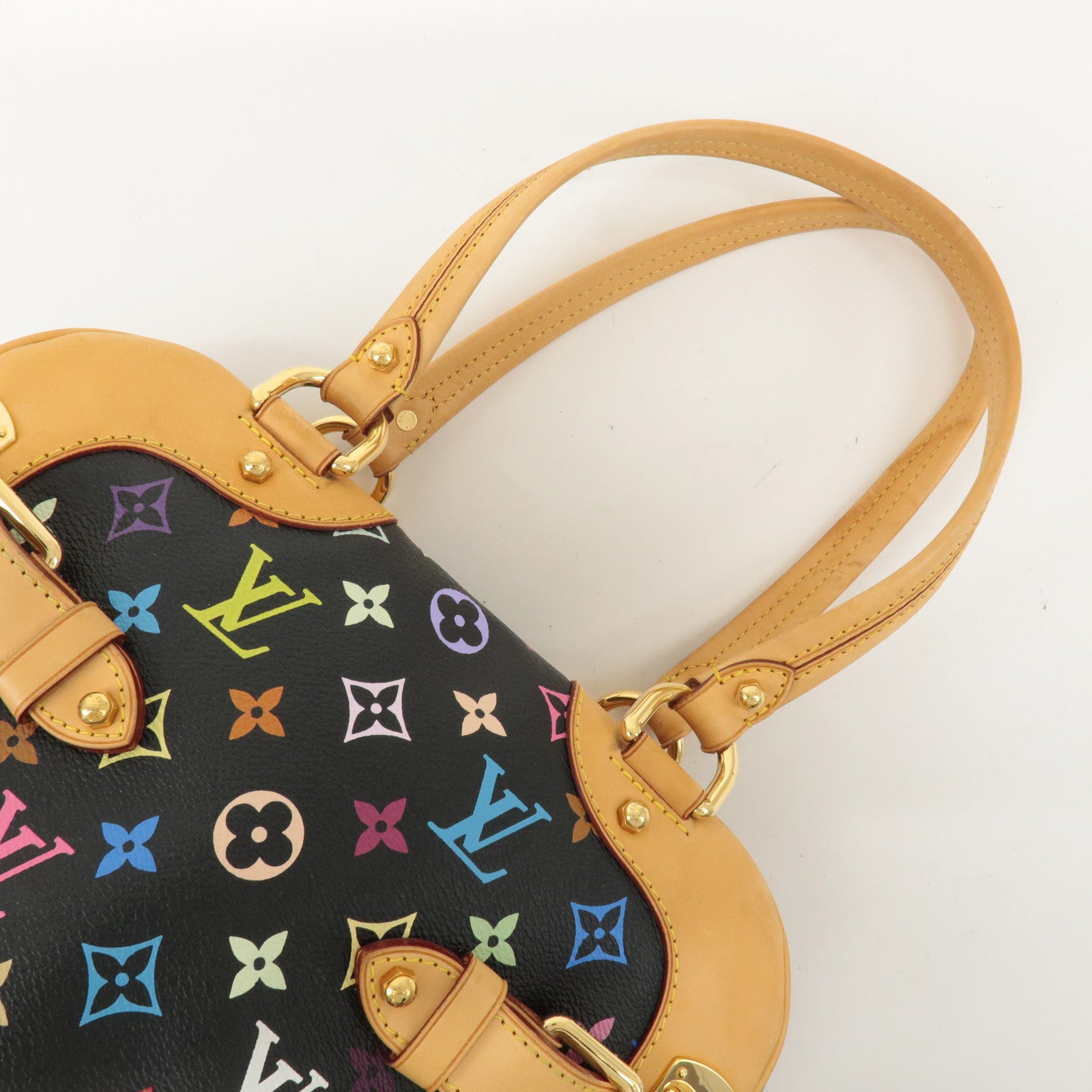 Louis Vuitton Monogram Multi Color Claudia Hand Bag M40194