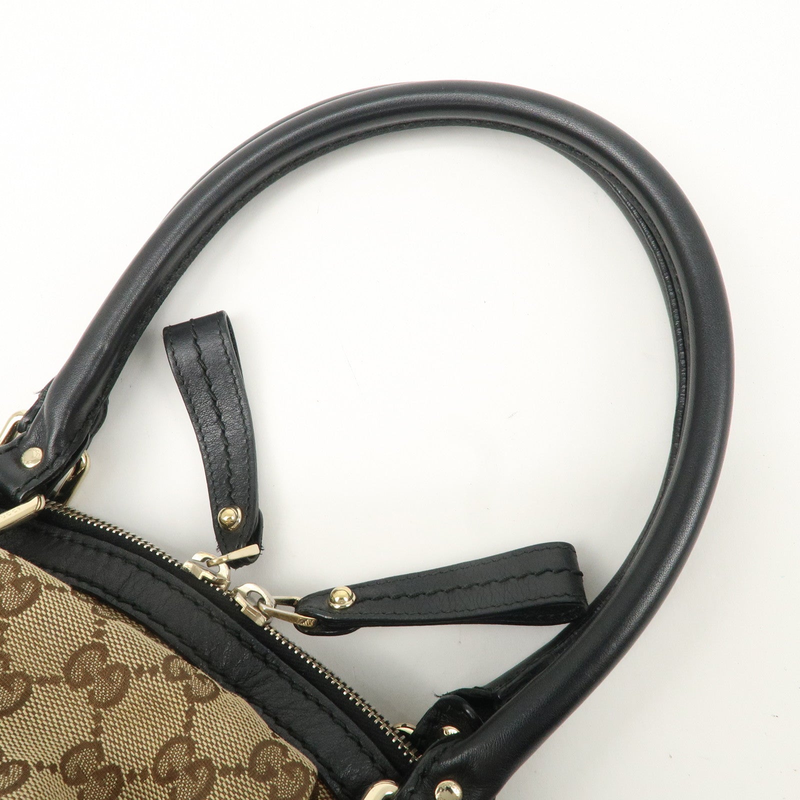 GUCCI Sukey GG Canvas Leather 2WAY Bag Shoulder Bag 223974 Used