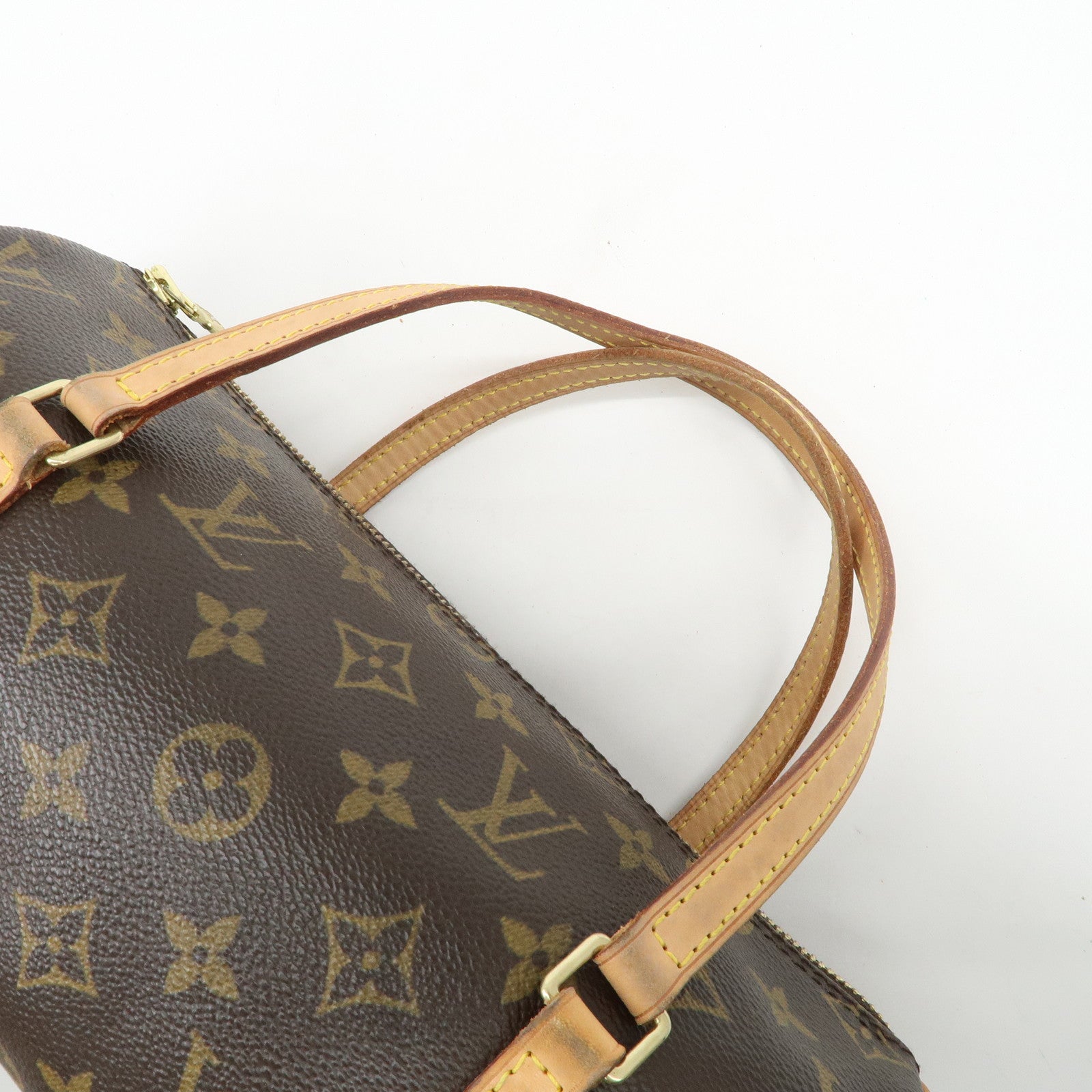 Louis Vuitton Monogram Papillon 26 Hand Bag New Style M51385 Used