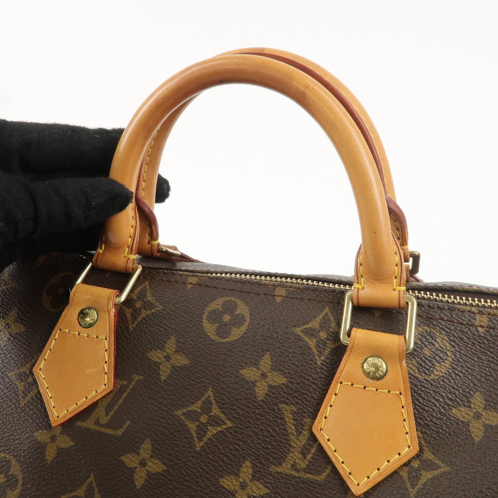 Louis Vuitton Monogram Speedy 30 Hand Bag Boston Bag M41108