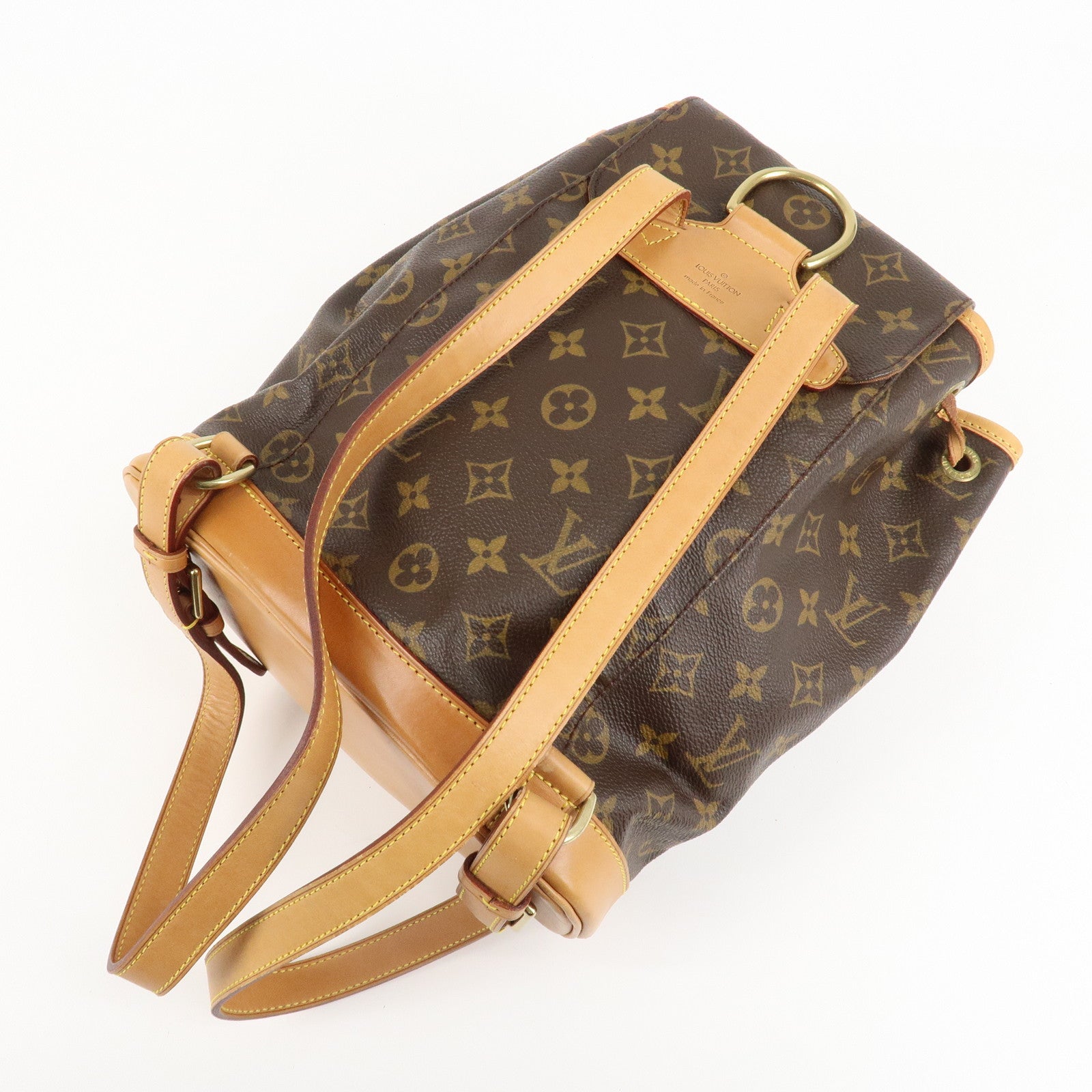 Louis Vuitton Monogram Montsouris MM Back Pack M51136 Used