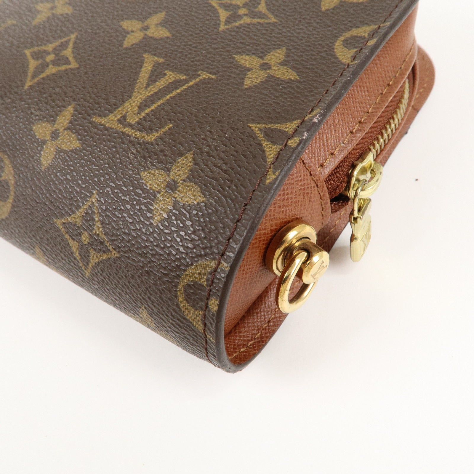 Louis Vuitton Monogram Orsay Clutch Bag Pouch Brown M51790