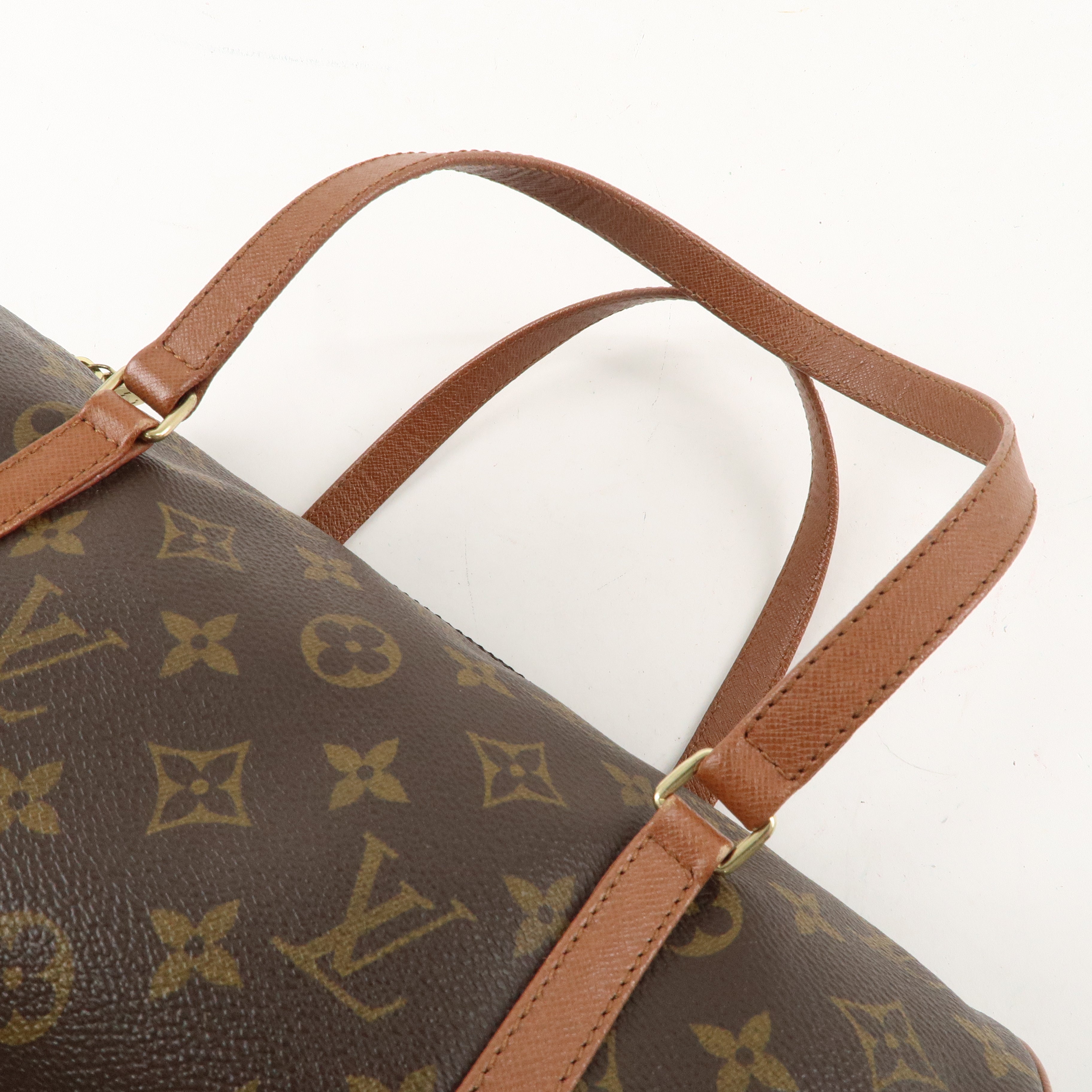 Louis Vuitton Monogram Papillon 30 Hand Bag Brown M51365