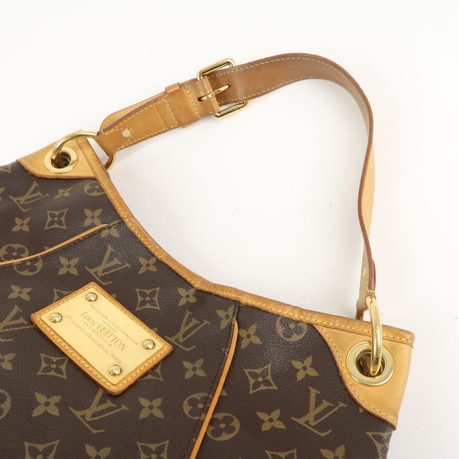 Louis Vuitton Monogram Galliera PM Shoulder Bag M56382 Used