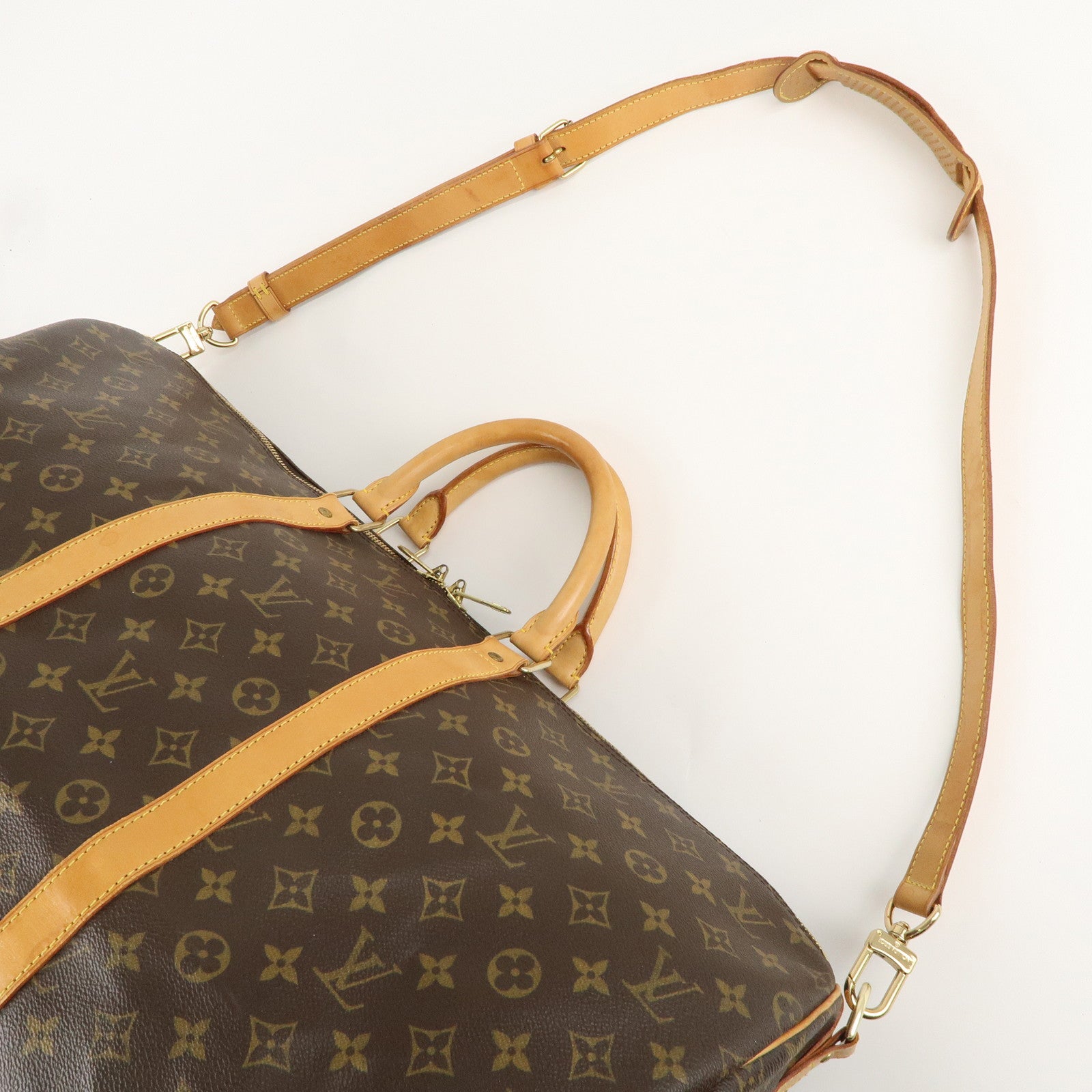 Louis Vuitton Monogram Keep All Bandouliere 55 Bag M41414