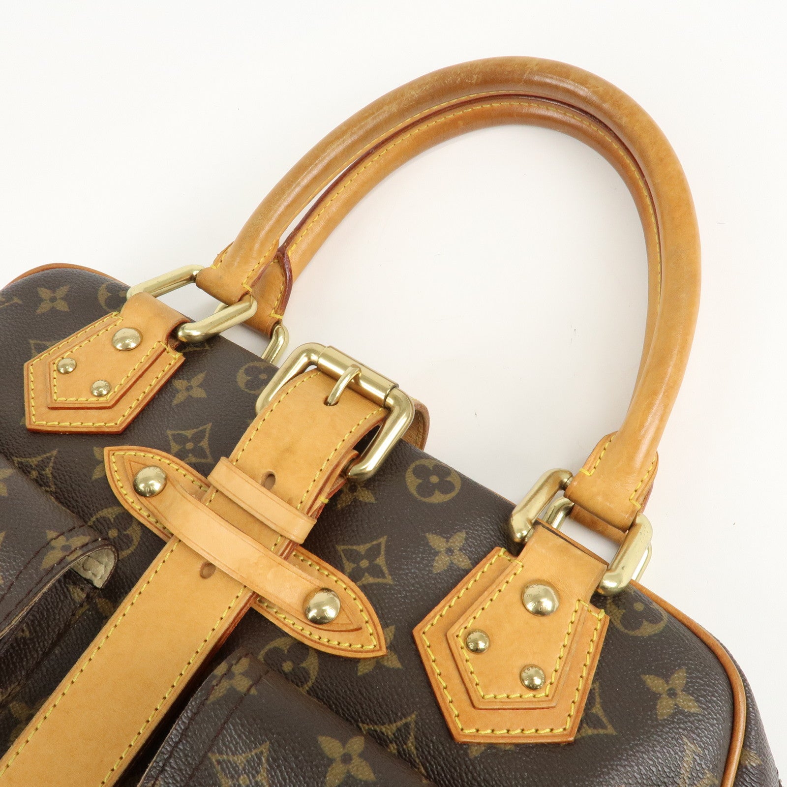 Louis Vuitton Monogram Manhattan GM Hand Bag M40025 Used