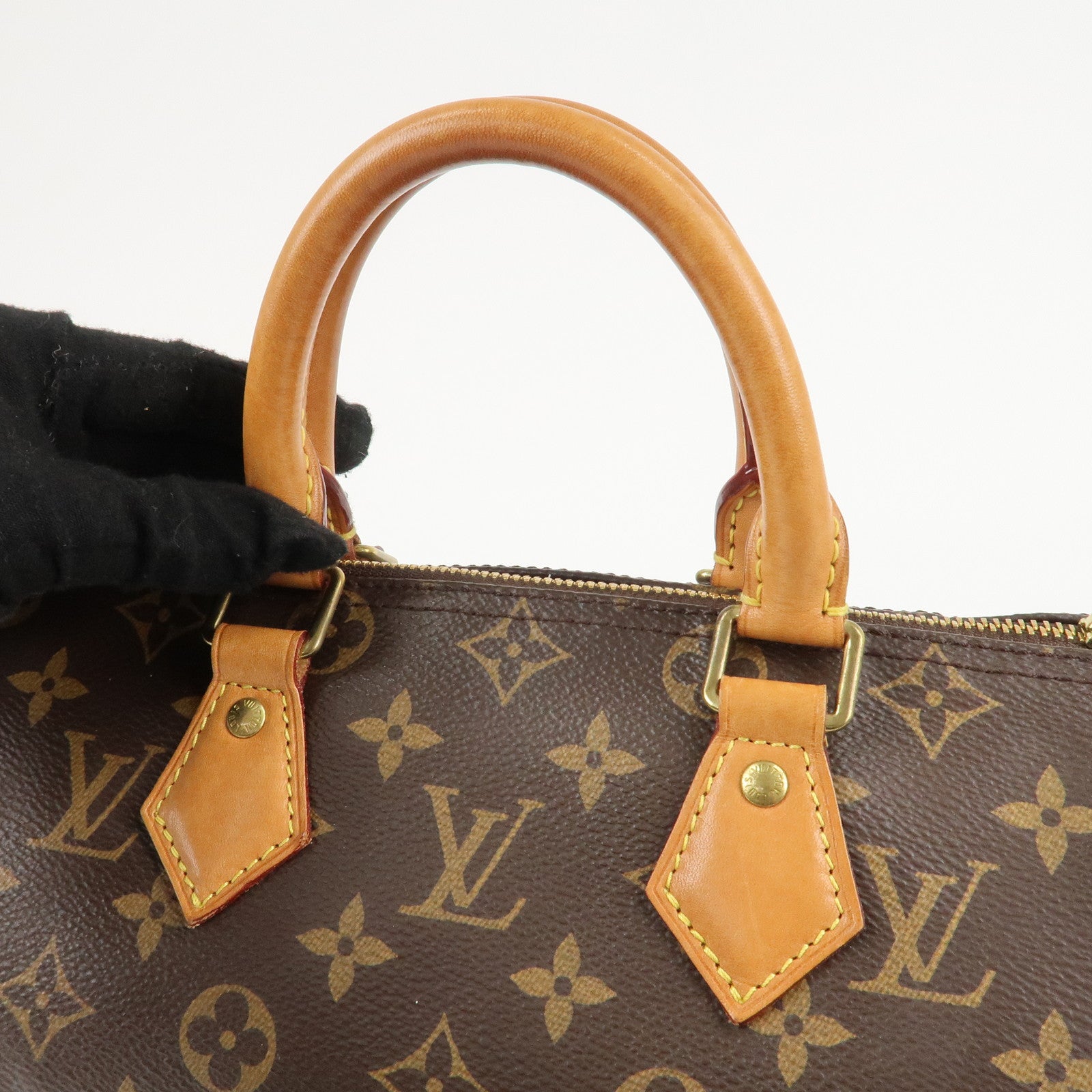 Louis Vuitton Monogram Speedy 25 Hand Bag Boston Bag M41109 Used