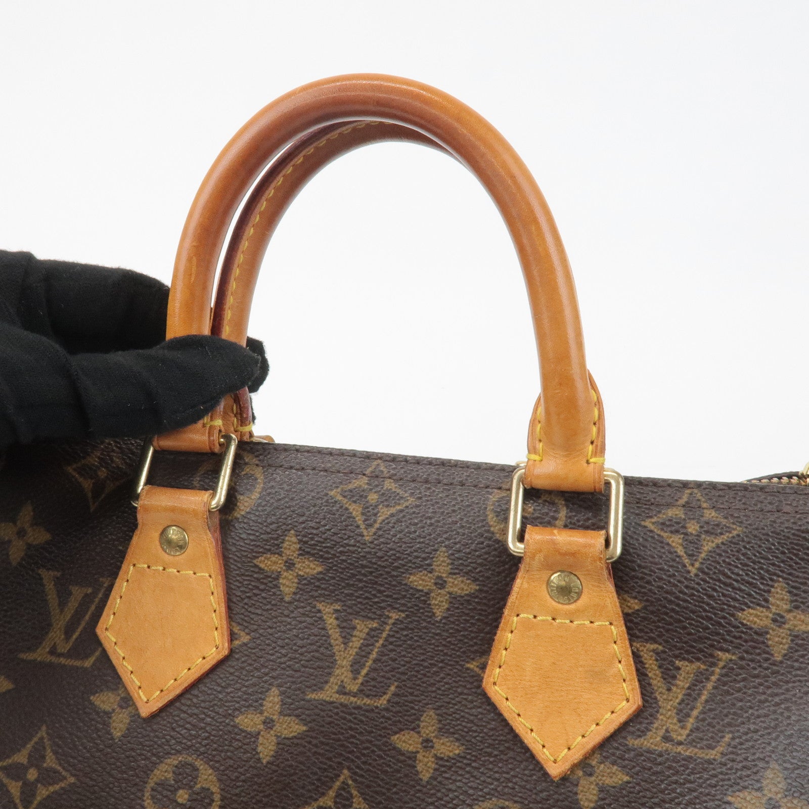 Louis Vuitton Monogram Speedy 25 Hand Bag Boston Bag M41528 Used