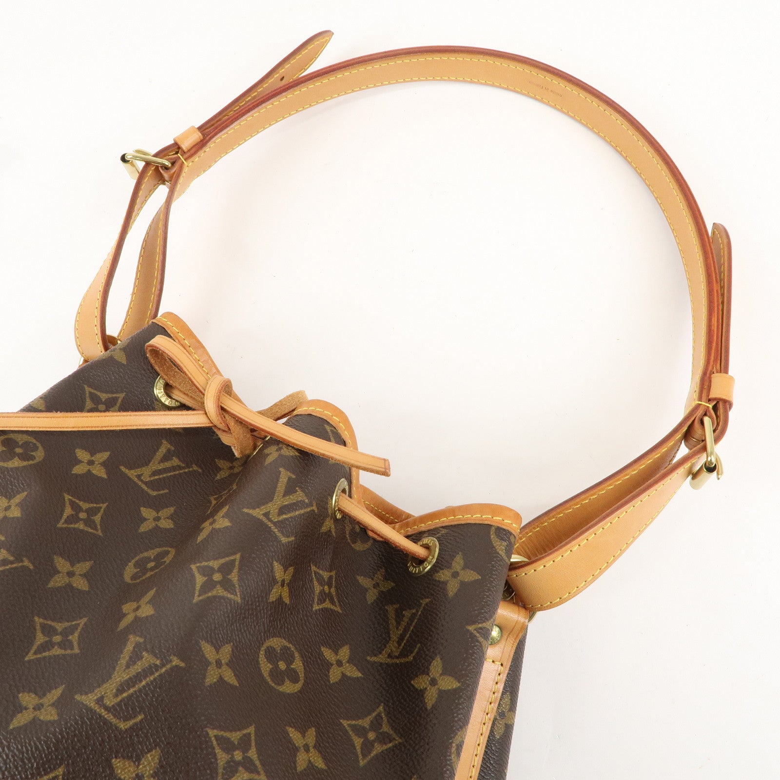 Louis Vuitton Monogram Noe Shoulder Bag Hand Bag Brown M42224