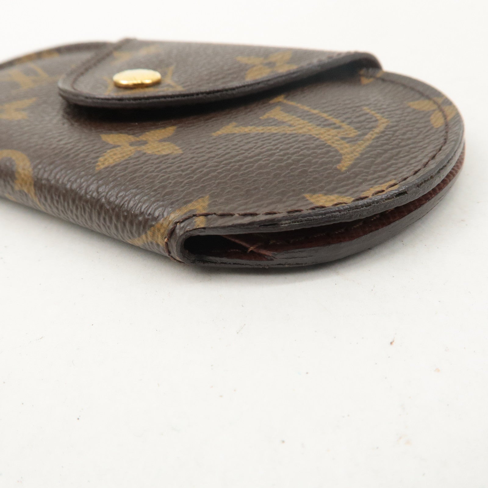 Louis Vuitton Monogram Rond GM Key Case Brown M60116