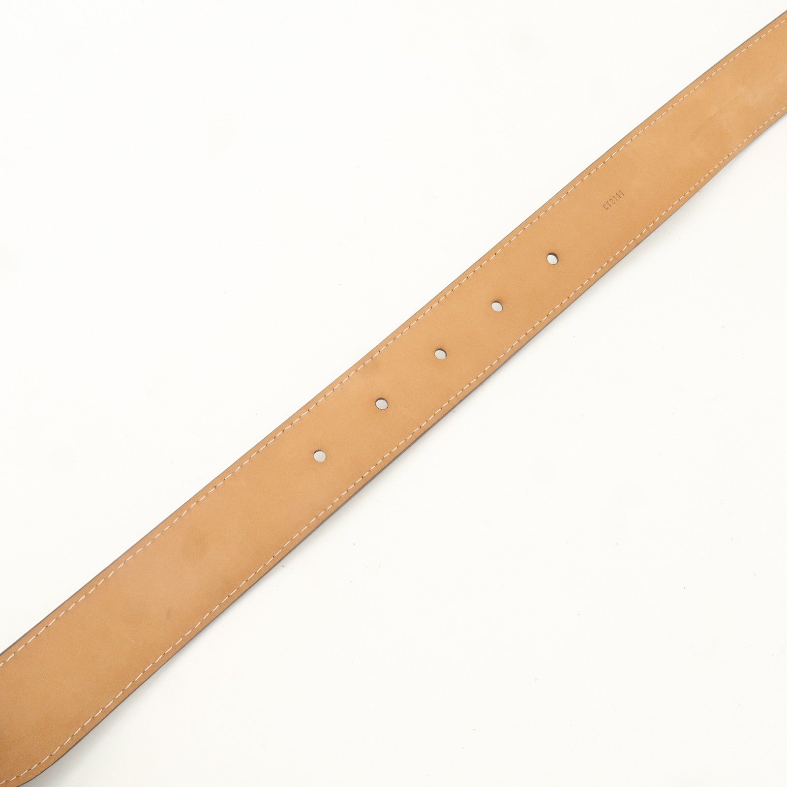 Louis Vuitton Monogram Saint Tulle Oval Belt 85/34 M9842