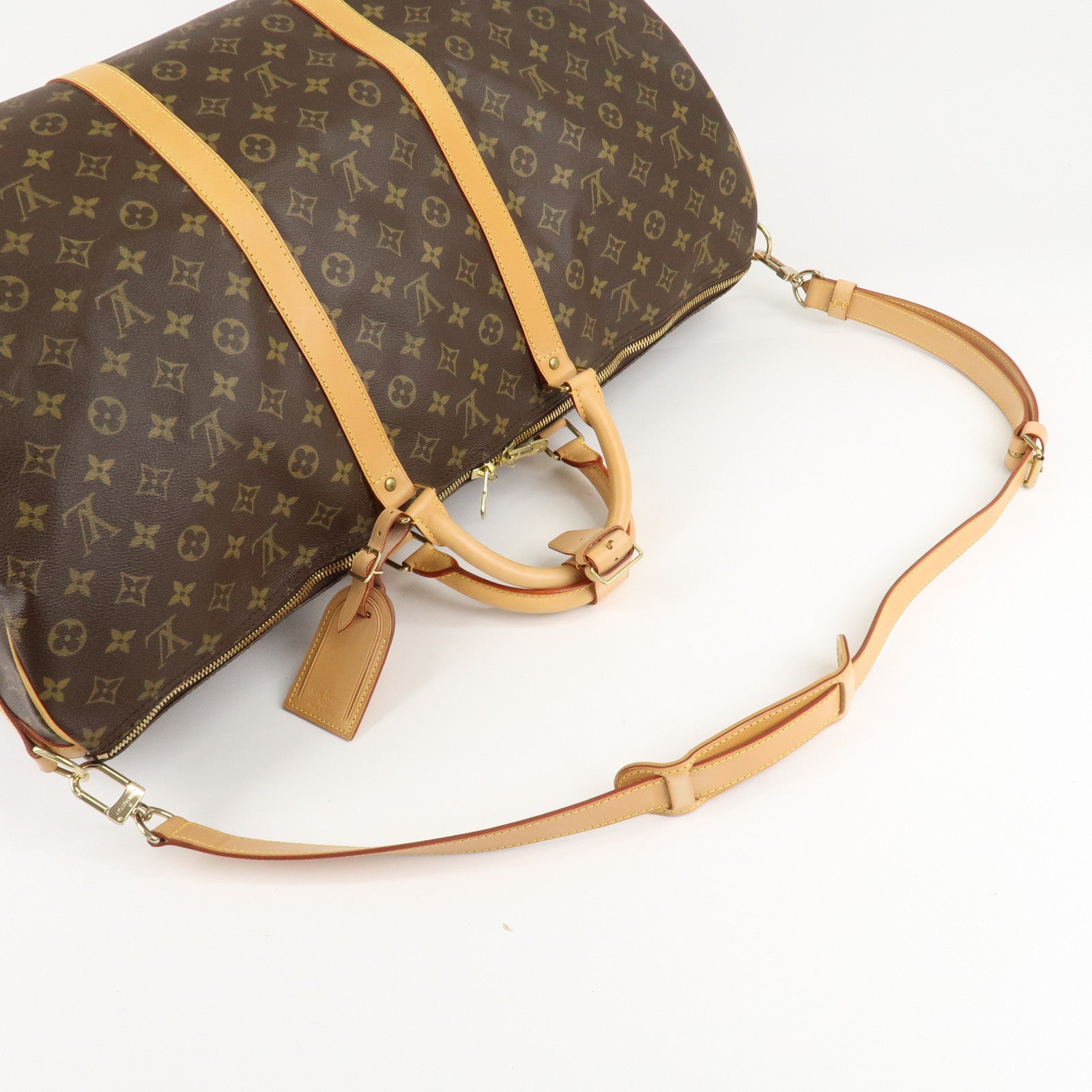 Louis Vuitton Monogram Keep All Bandouliere 60 Bag M41412