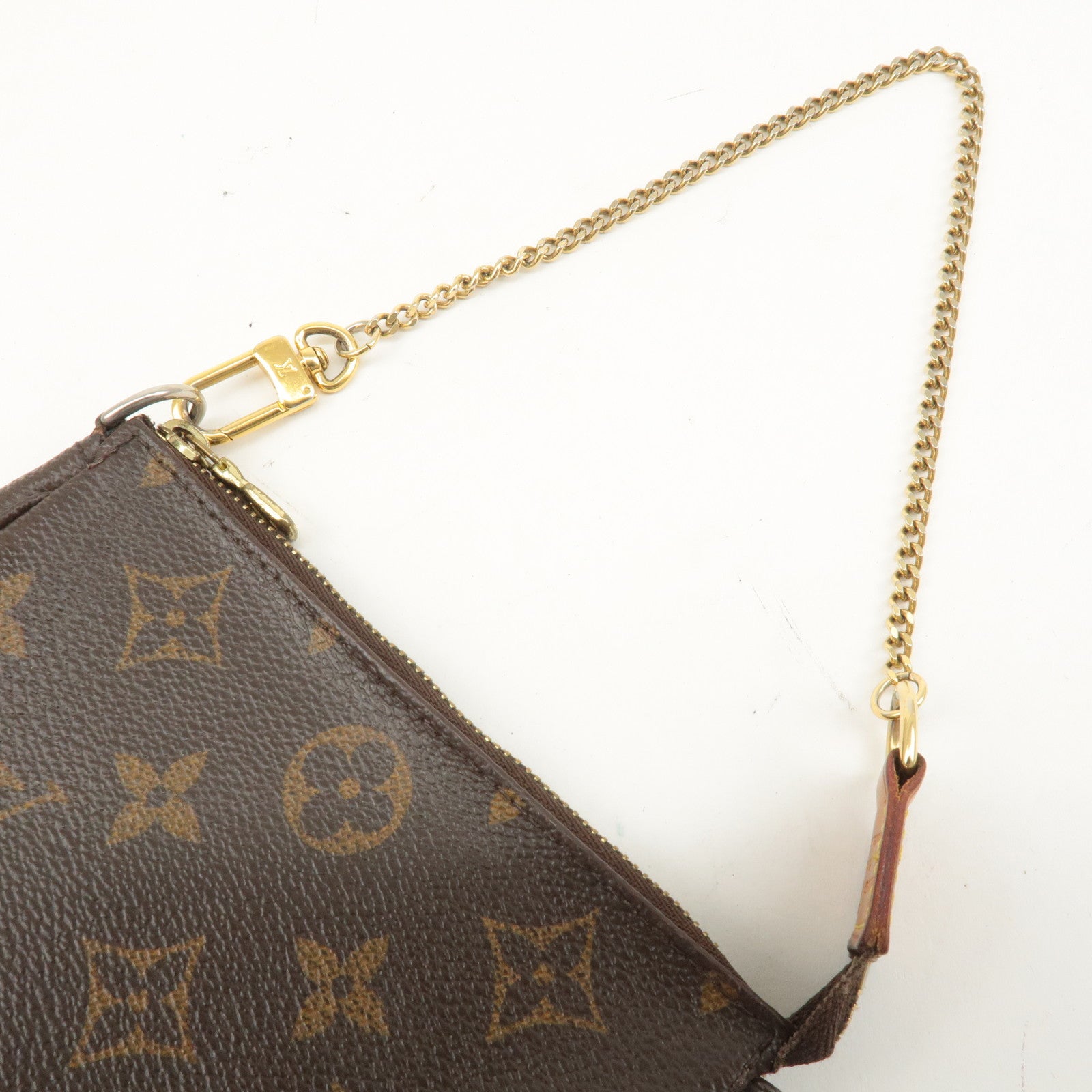 Louis Vuitton Monogram Mini Pochette Accessoires Pouch M58009