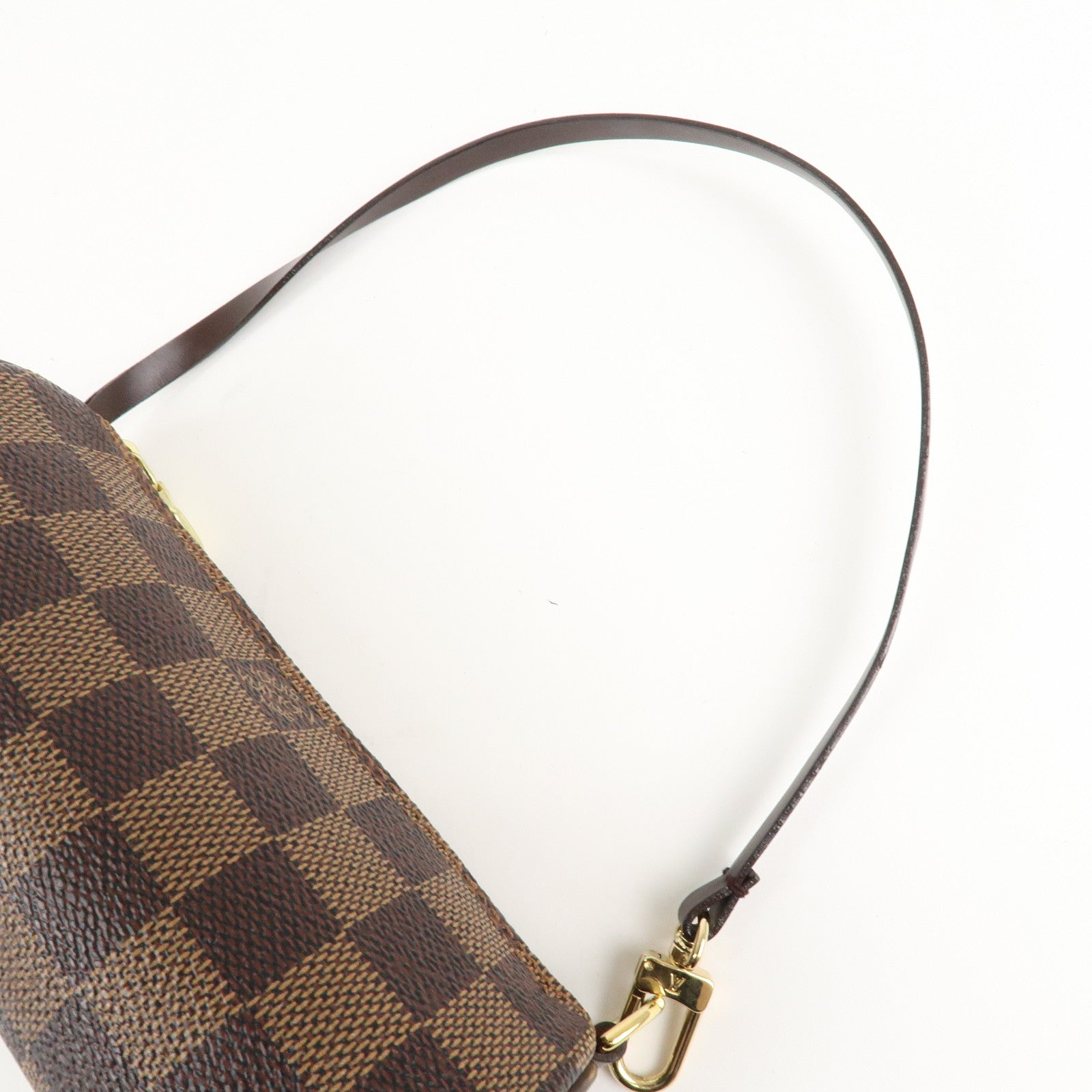 Louis Vuitton Damier Pouch for Papillon Bag Mini Bag Brown