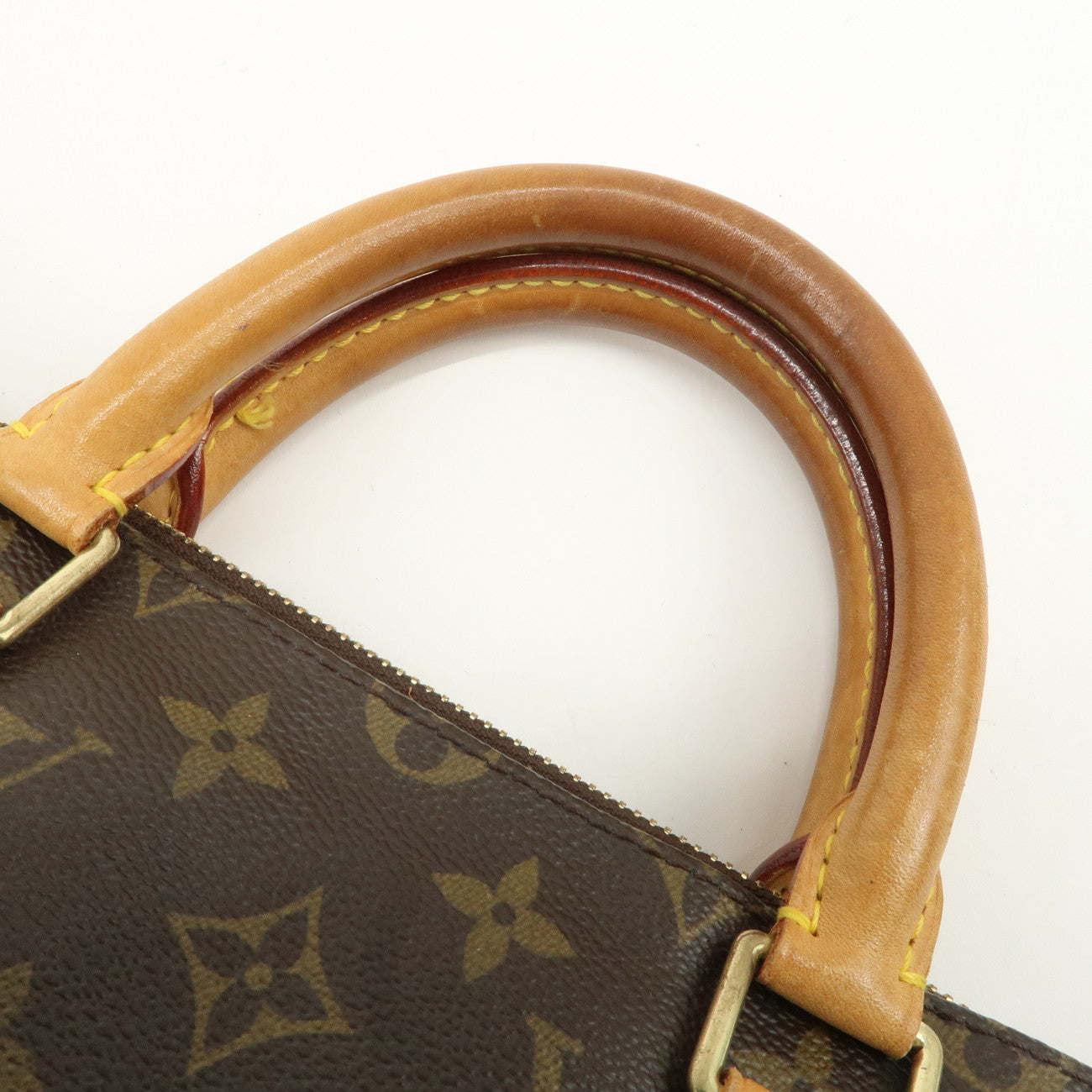 Louis Vuitton Monogram Popincourt Hand Bag Brown M40009 Used