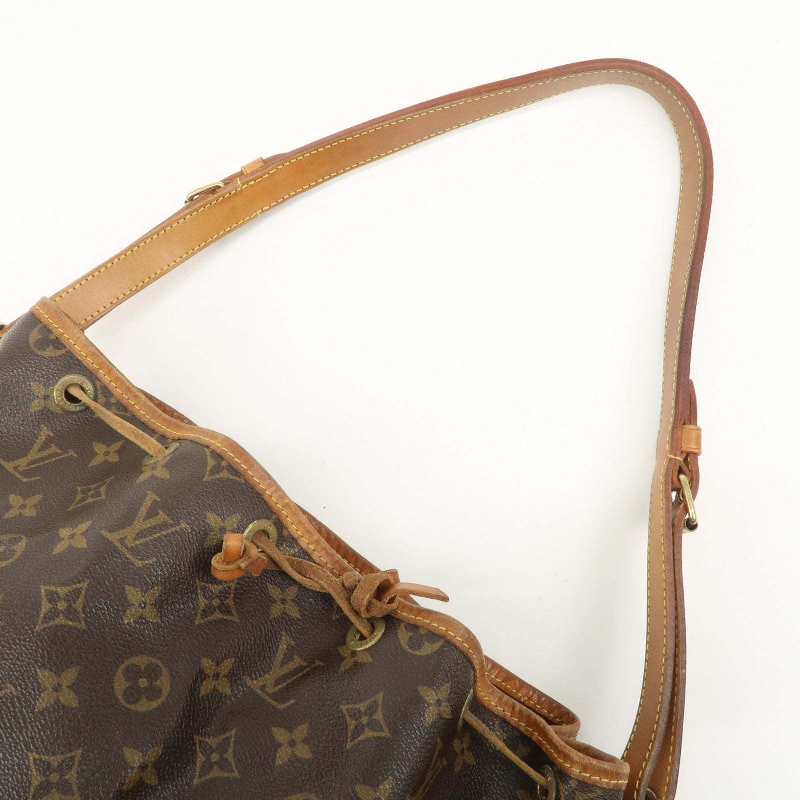 Louis Vuitton Monogram Noe Shoulder Bag Hand Bag Brown M42224