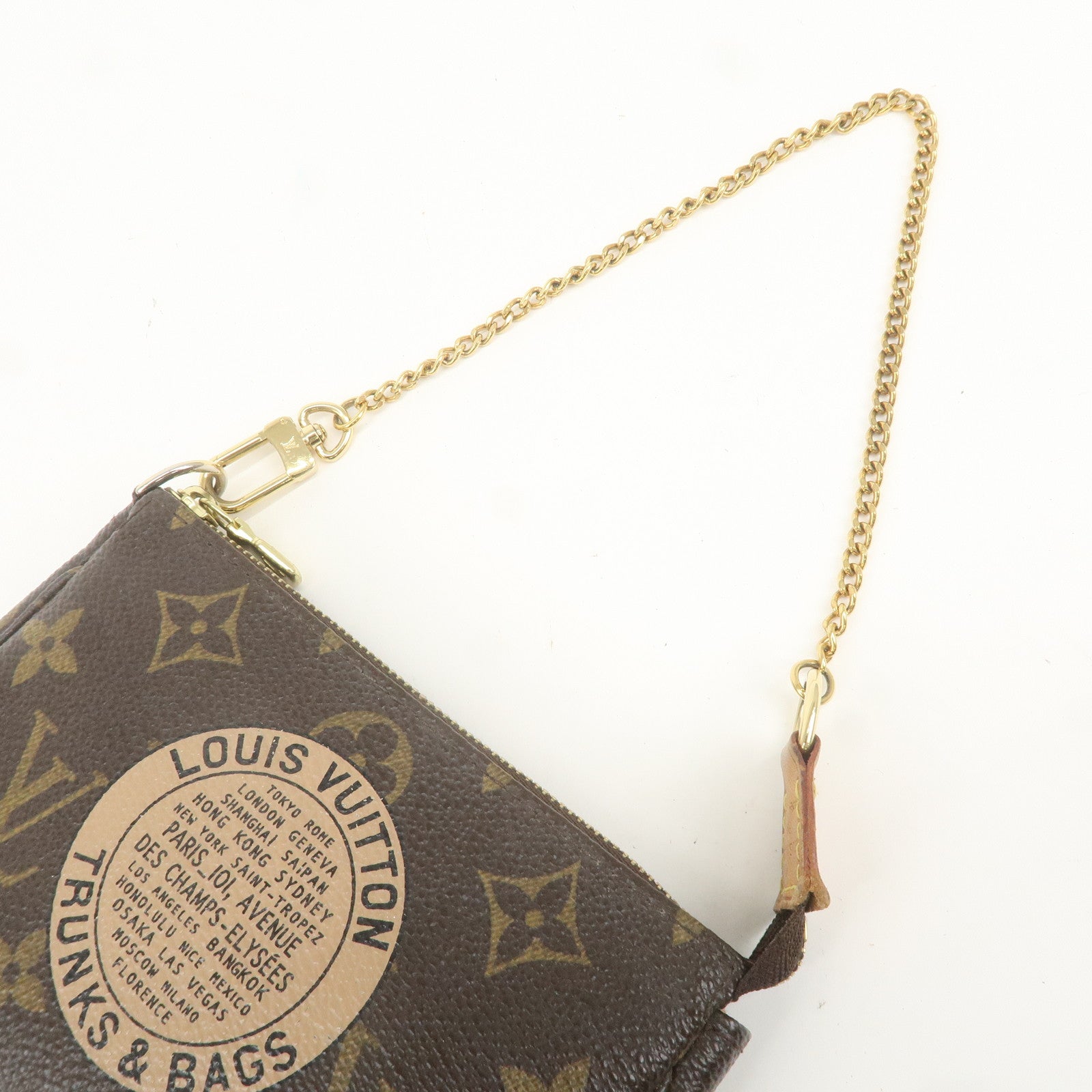 Louis Vuitton Monogram T&B Mini Pochette Accessoires Pouch M60153