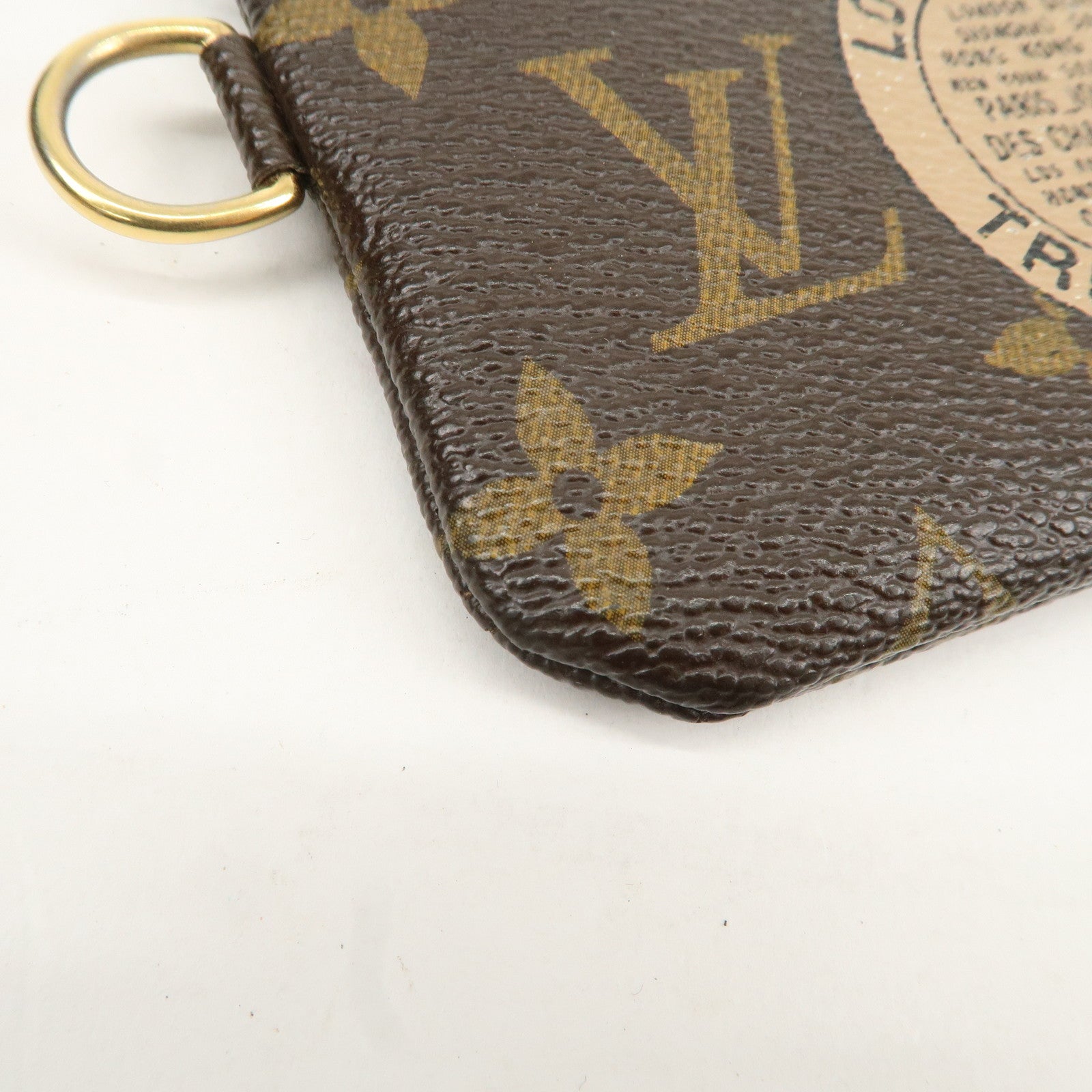 Louis Vuitton Monogram T&B Pochette Cles Complice Coin Case N58025 Used