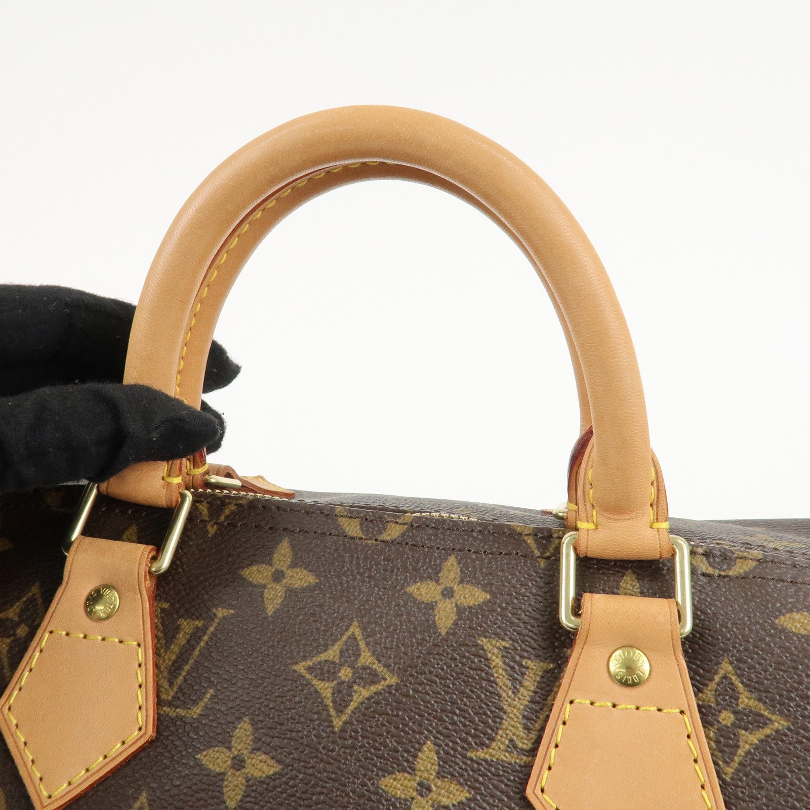 Louis Vuitton Monogram Speedy 35 Hand Bag Boston Bag M41524