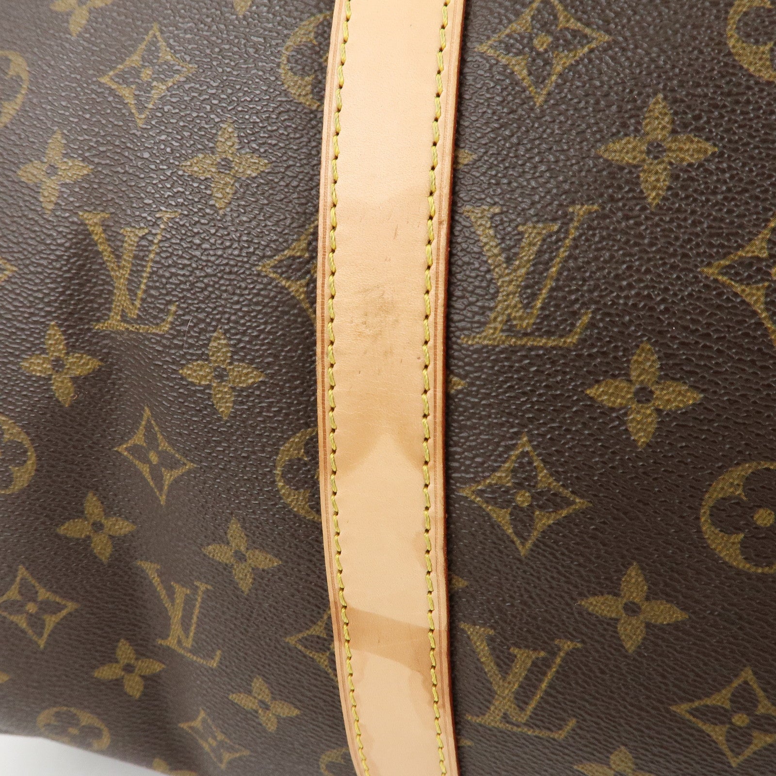 Louis Vuitton Monogram Keep All Bandouliere 50 Boston Bag M41416