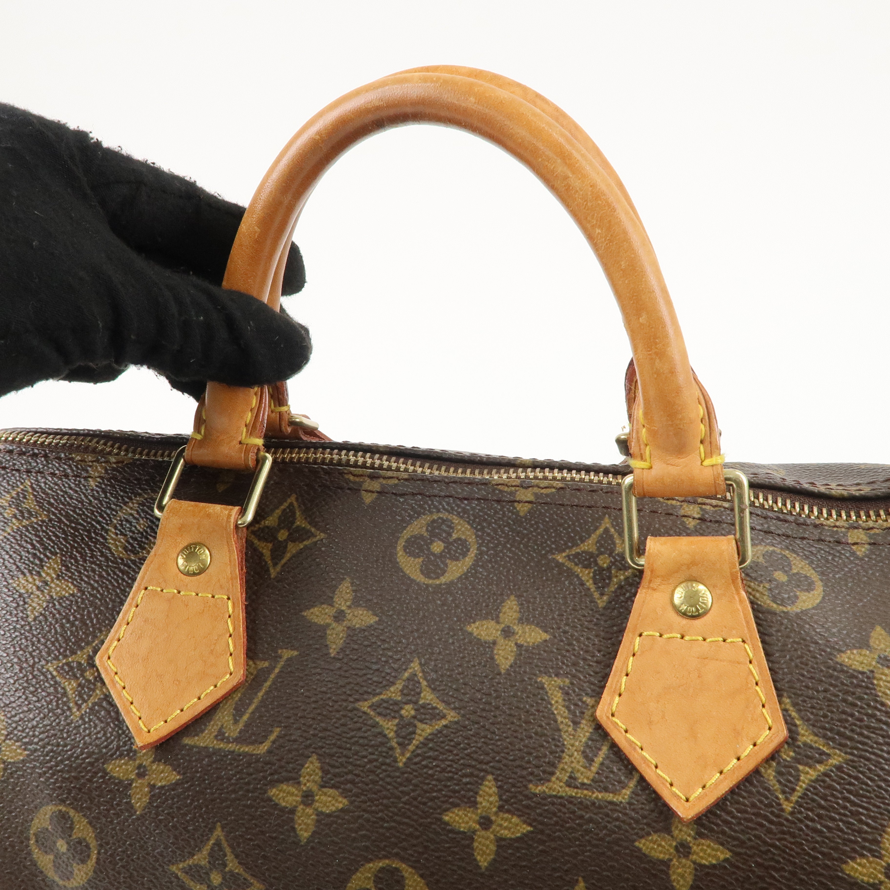 Louis Vuitton Monogram Speedy 30 Hand Bag Boston Bag M41526