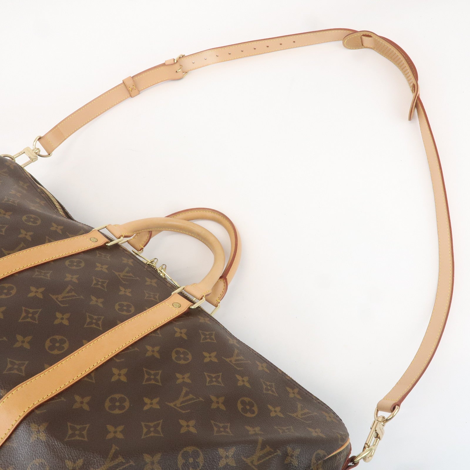 Louis Vuitton Monogram Keep All Bandouliere 55 Bag M41414