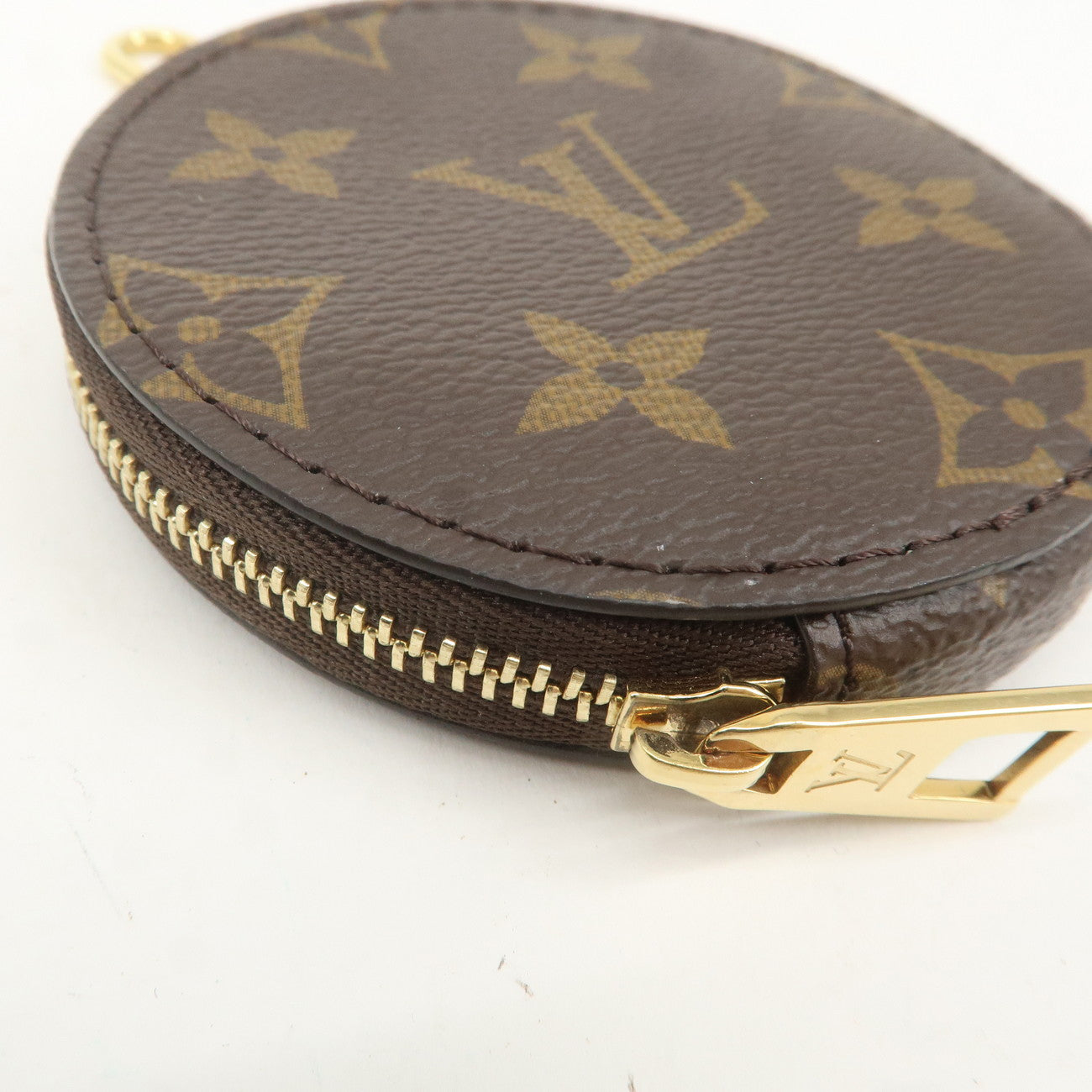 Louis Vuitton Monogram Coin Case For OnTheGo PM Pouch Brown