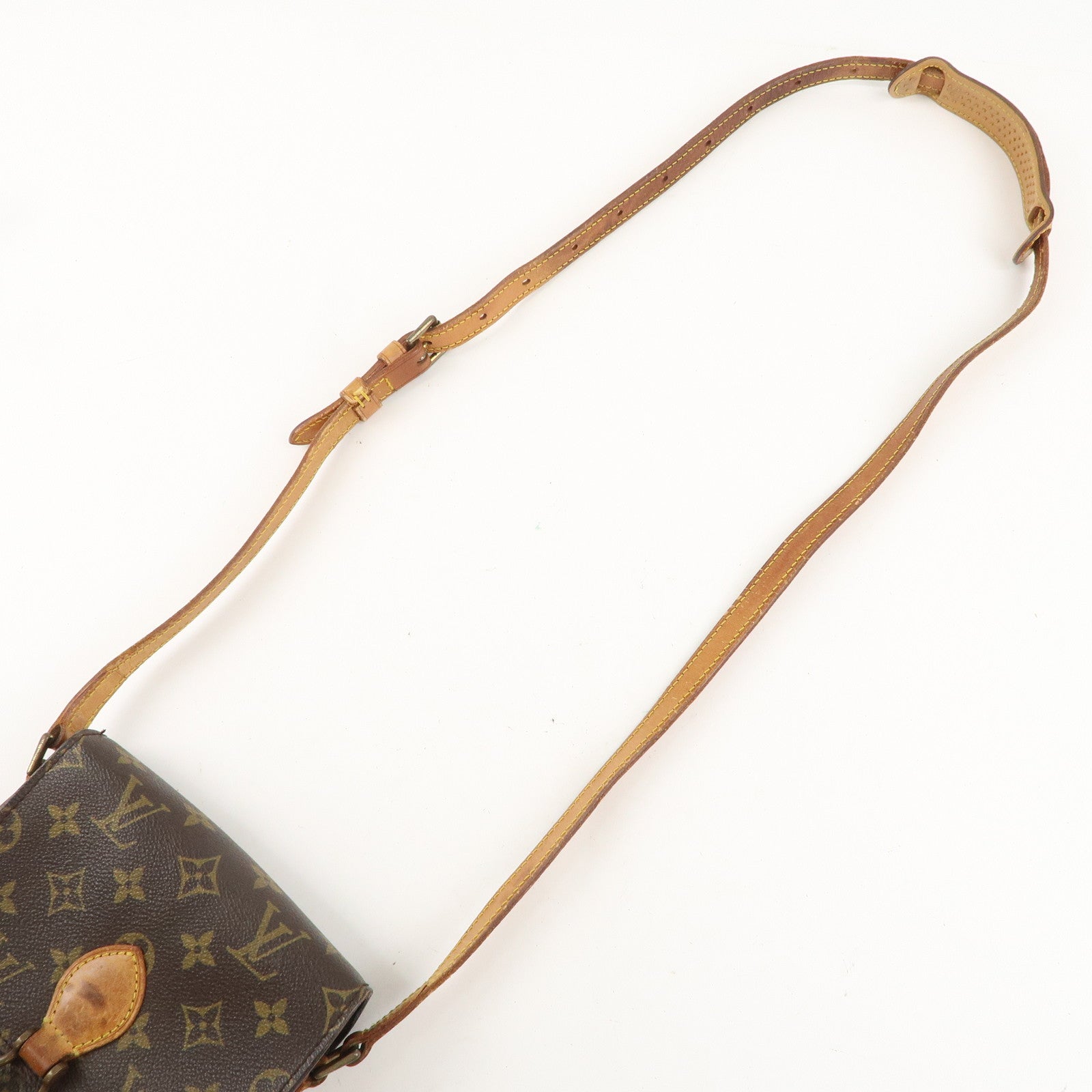 Louis Vuitton Monogram Saint Cloud PM Shoulder Bag M51244