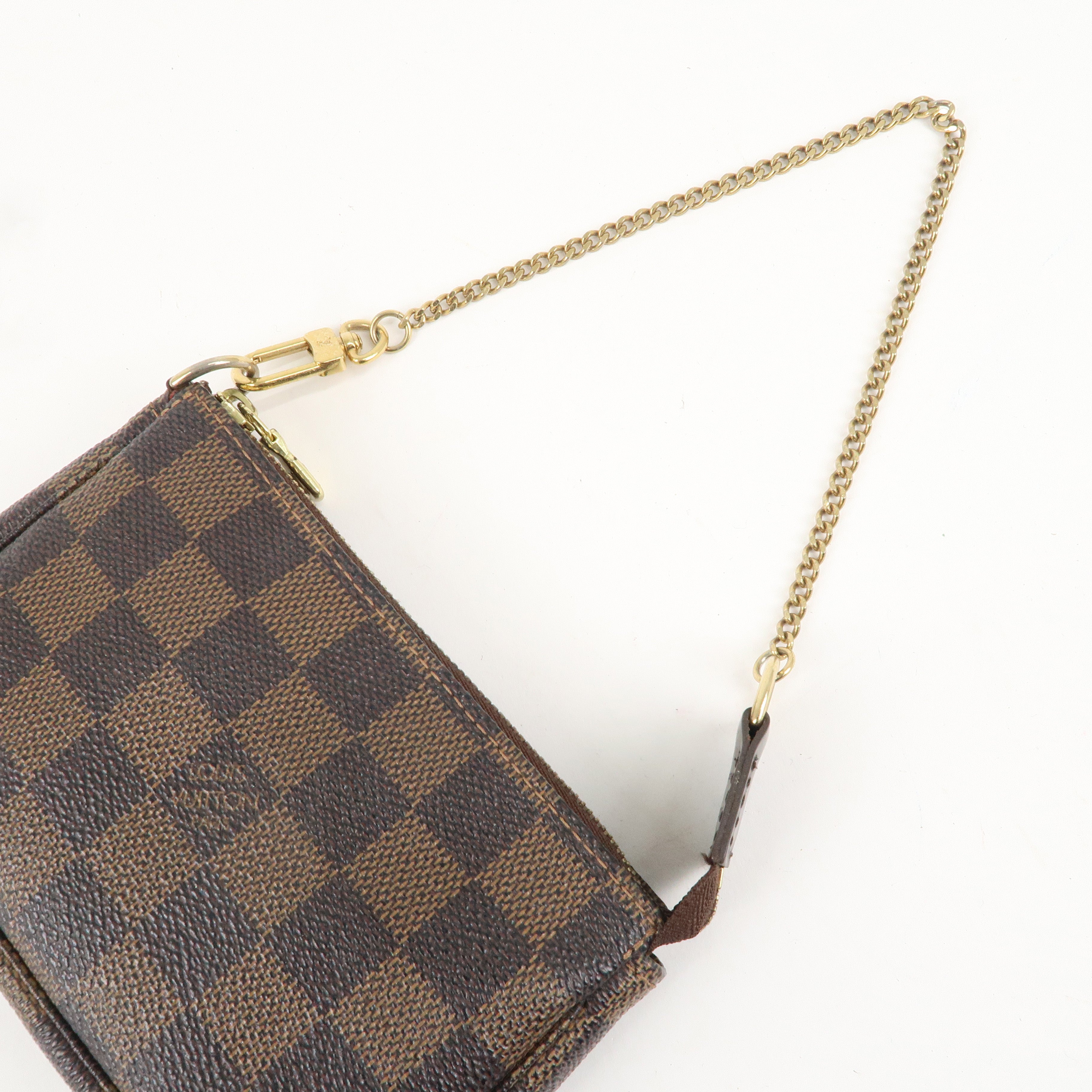 Louis Vuitton Damier Mini Pochette Accessoires Pouch N58009