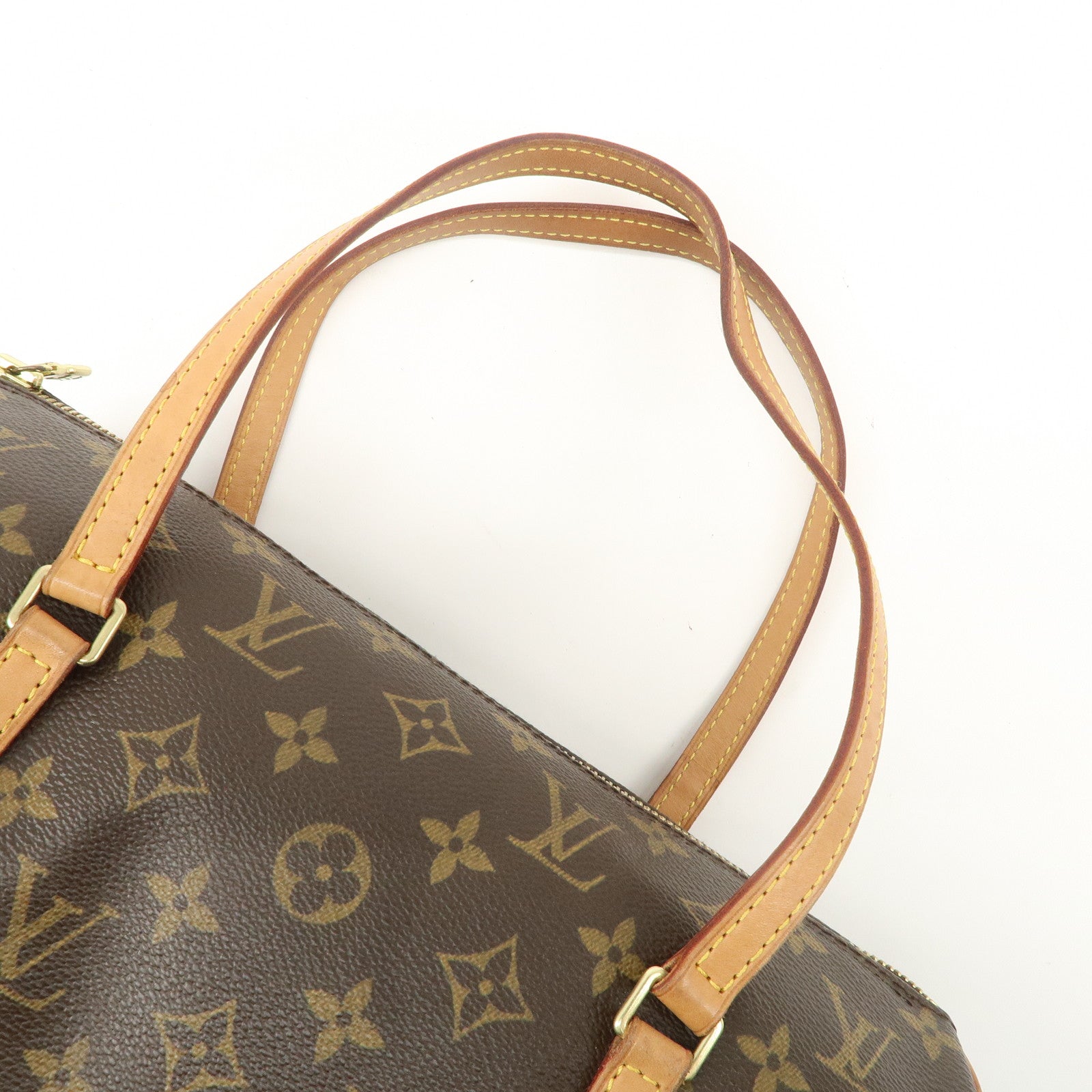 Louis Vuitton Monogram Papillon 30 Hand Bag New Style Brown M51385 Used