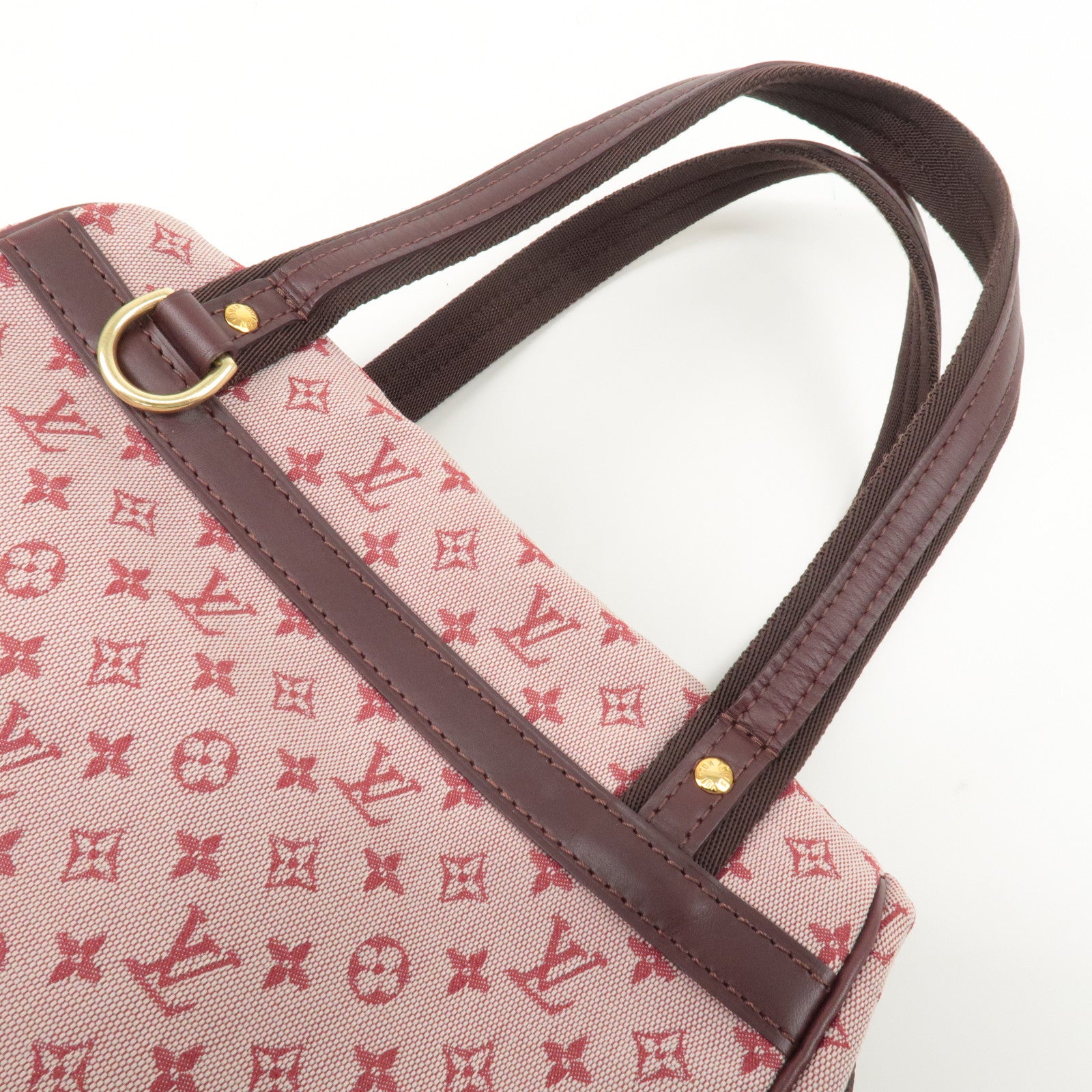 Louis Vuitton Monogram Mini Josephine PM Hand Bag Cerise M92216