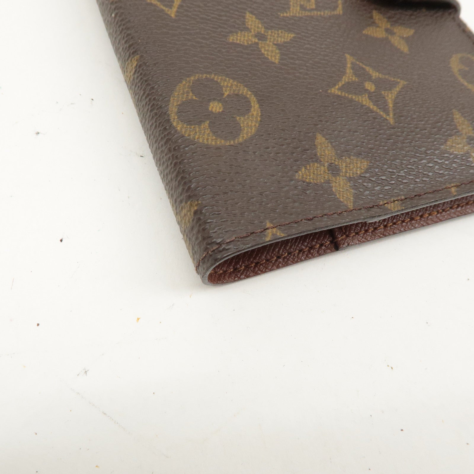 Louis Vuitton Monogram Agenda PM Planner Cover Brown R20005