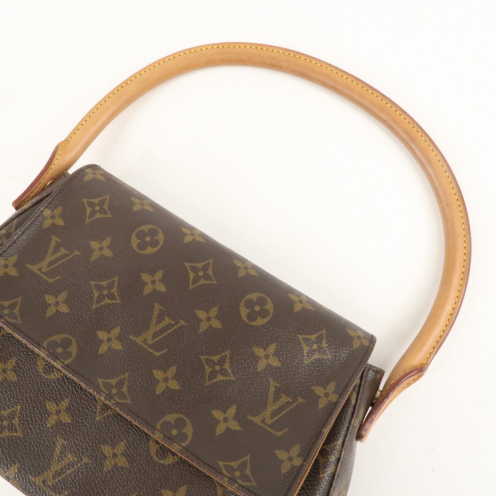 Louis Vuitton Monogram Mini Looping Shoulder Bag Hand Bag M51147