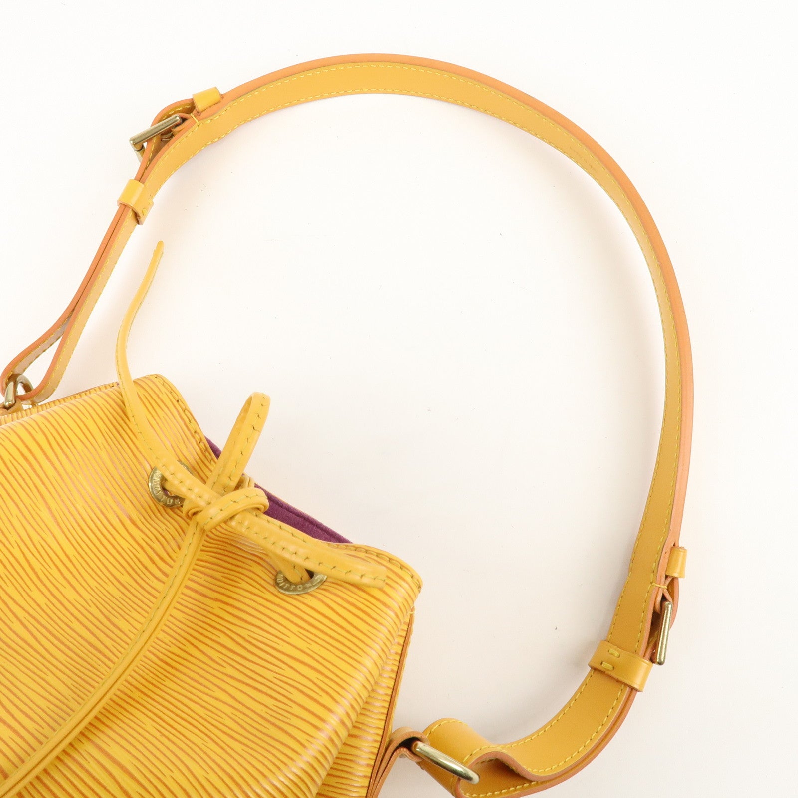 Louis Vuitton Epi Petit Noe Shoulder Bag Tassili Yellow M44109