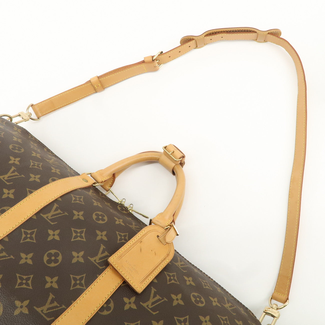 Louis Vuitton Monogram Keep All 50 Boston Bag M41416 Used