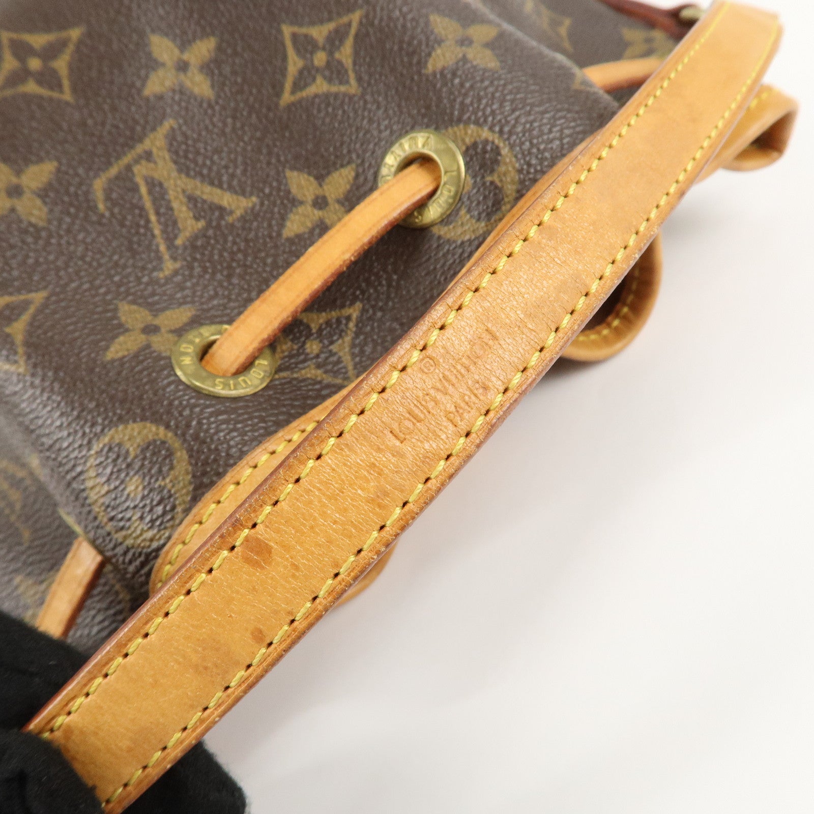 Louis Vuitton Monogram Mini Noe Hand Bag M42227 Used