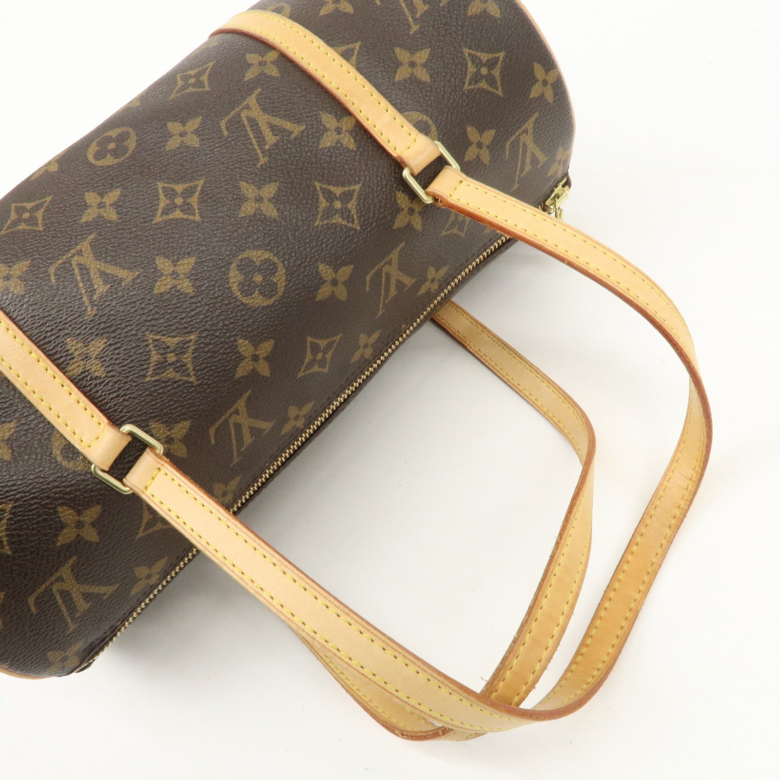 Louis Vuitton Monogram Papillon 30 Hand Bag New Style M51385 Used