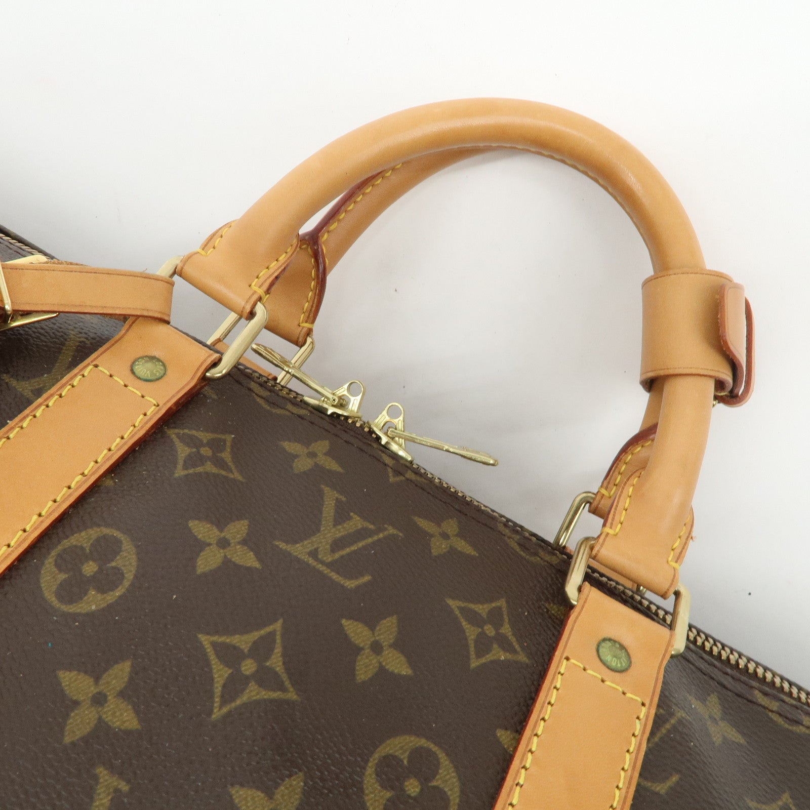 Louis Vuitton Monogram Keep All 55 Boston Bag M41424 Used