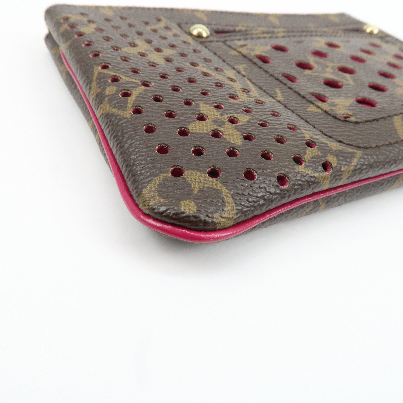 Louis Vuitton Monogram Perforated Pochette Plat Pouch M95219