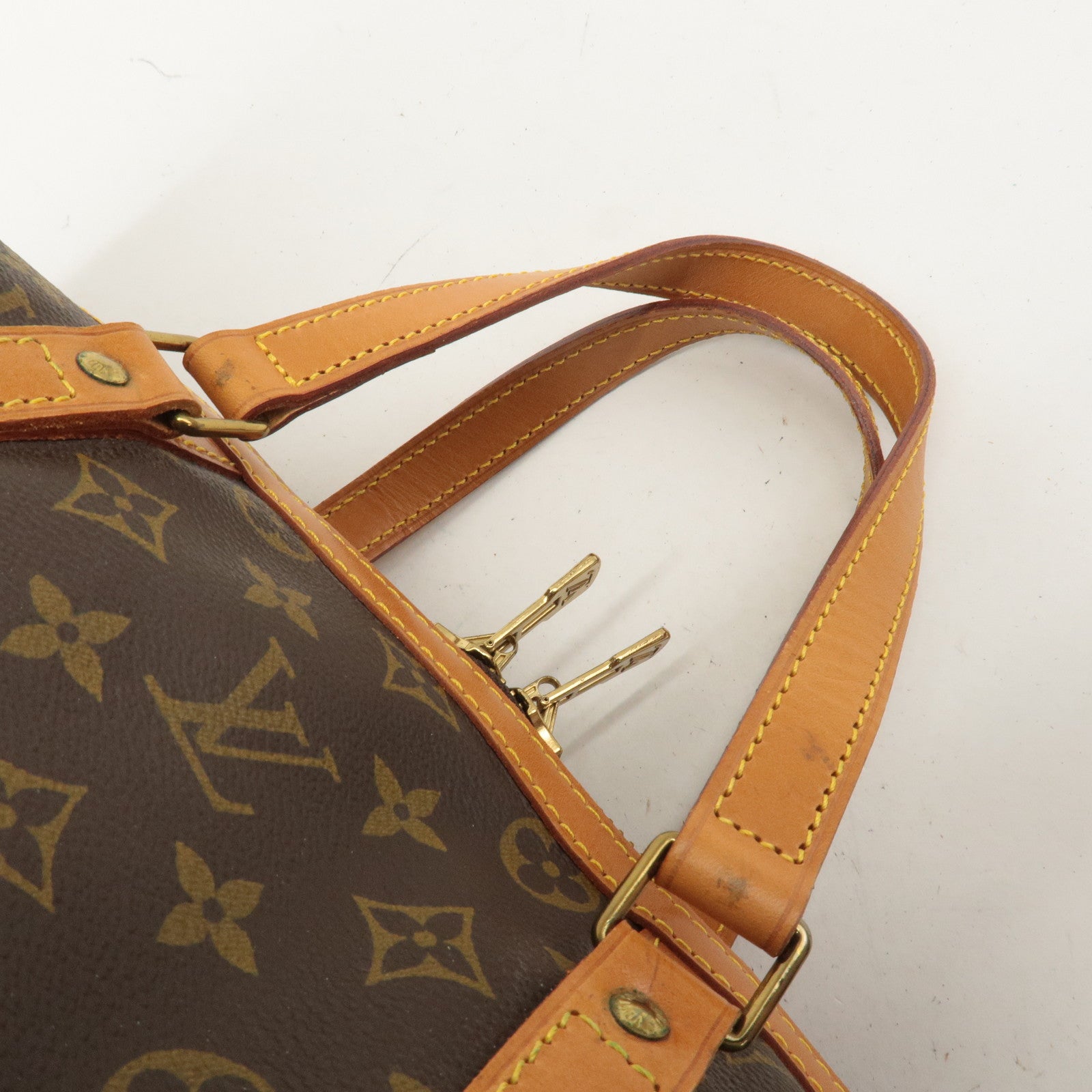 Louis Vuitton Monogram Sac Souple 35 Boston Bag M41626