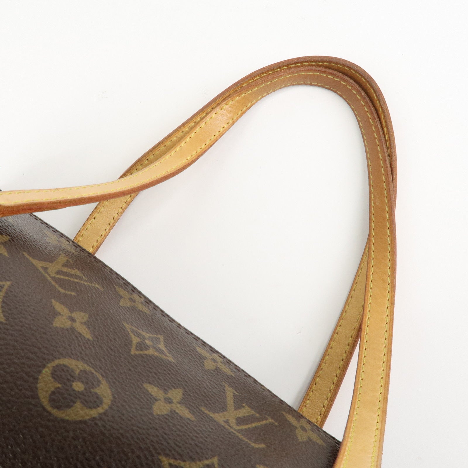 Louis Vuitton Monogram Papillon 30 Hand Bag Brown M51385 Used