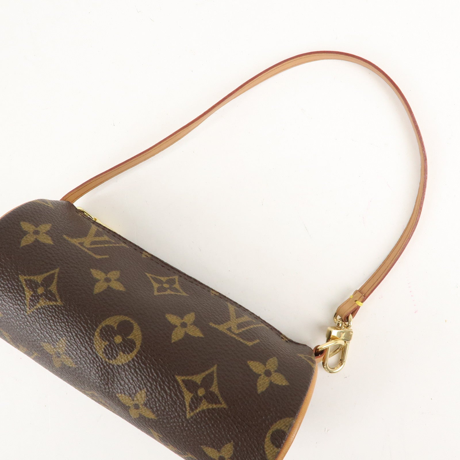 Louis Vuitton Monogram Mini Pouch for Papillon Bag Brown Used