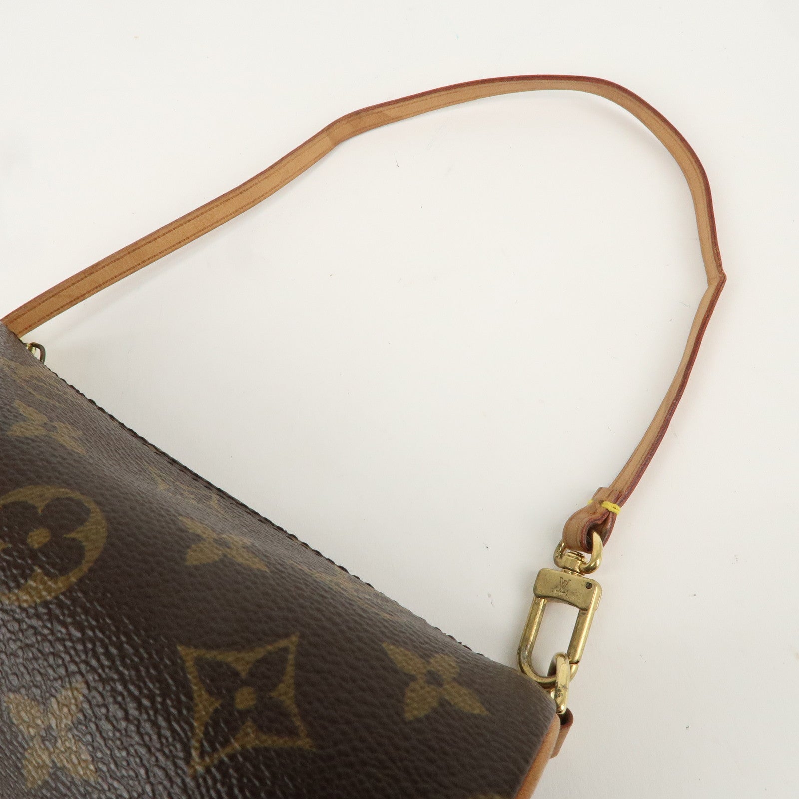 Louis Vuitton Monogram Mini Pouch for Papillon Bag Brown